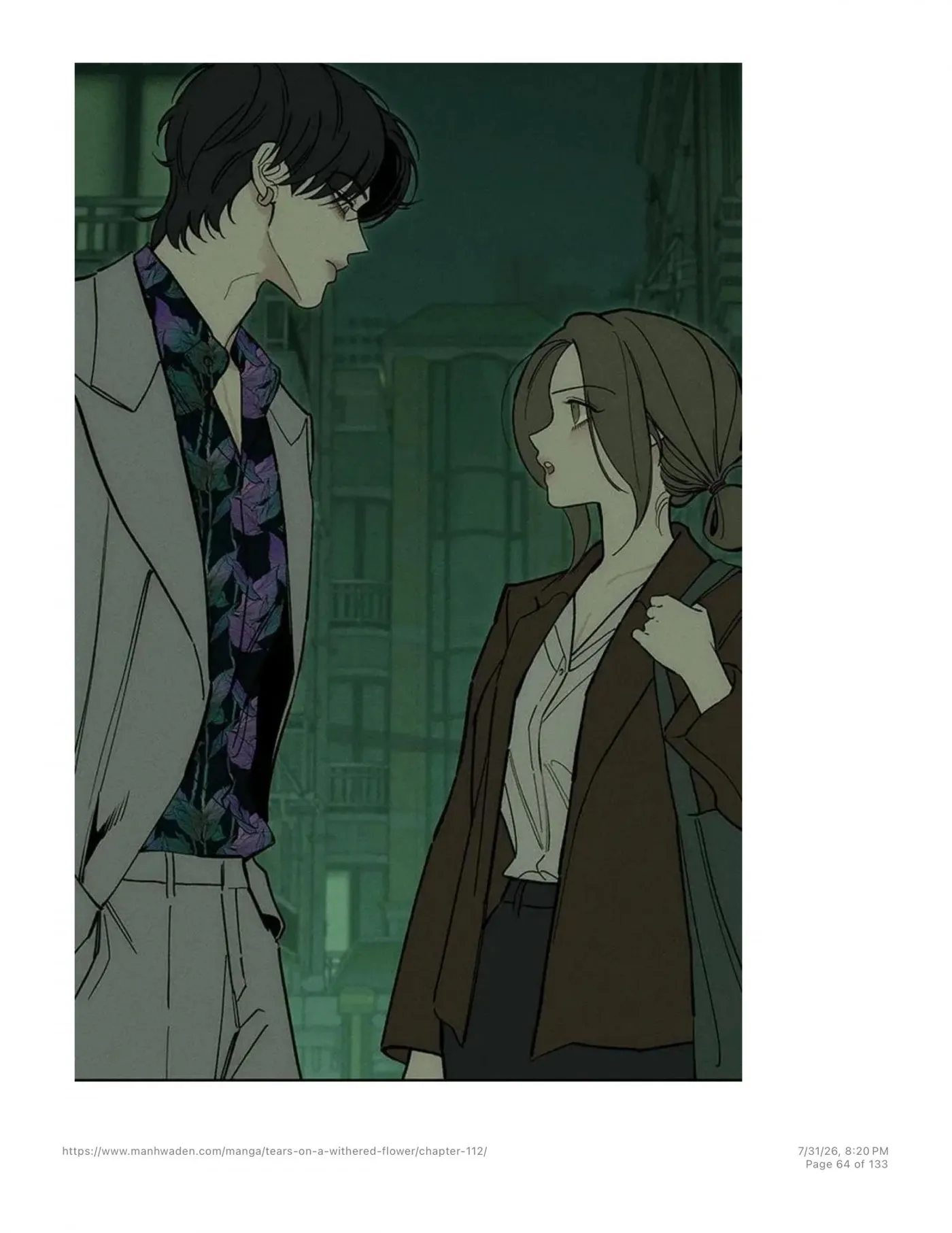 Read Tears on a Withered Flower chapter 112 image 62 on Lezhin