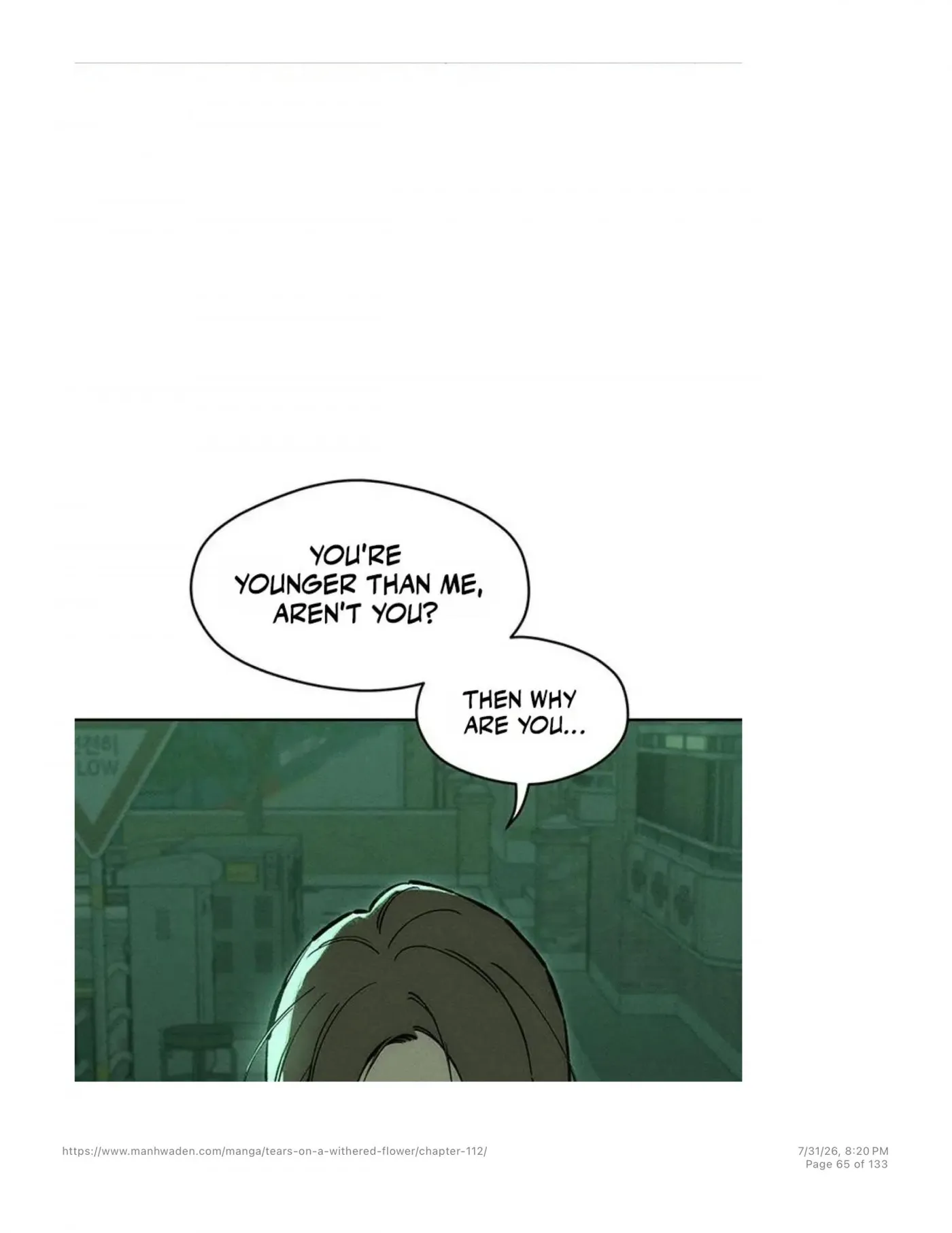 Read Tears on a Withered Flower chapter 112 image 63 on Lezhin