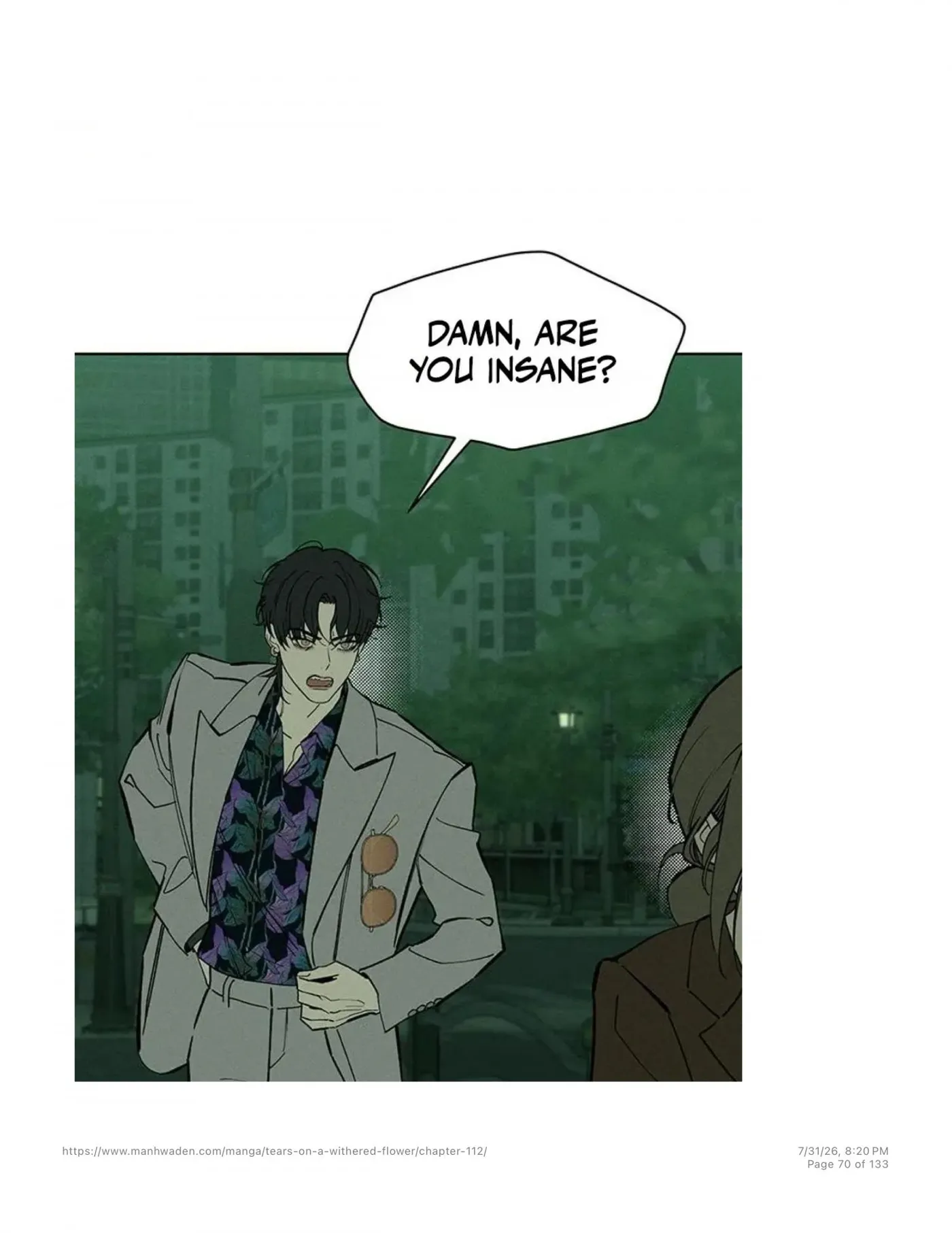 Read Tears on a Withered Flower chapter 112 image 68 on Lezhin