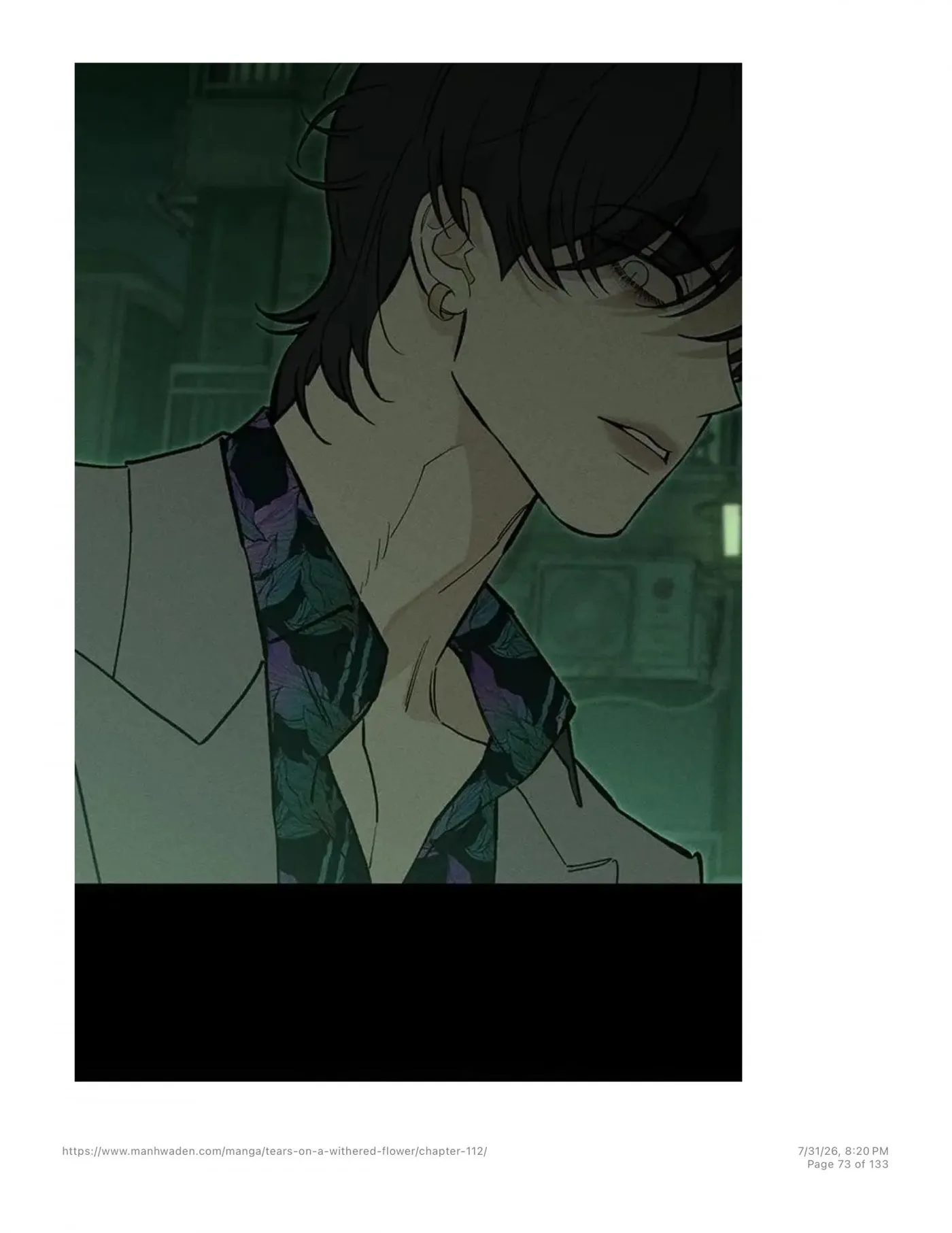 Read Tears on a Withered Flower chapter 112 image 71 on Lezhin