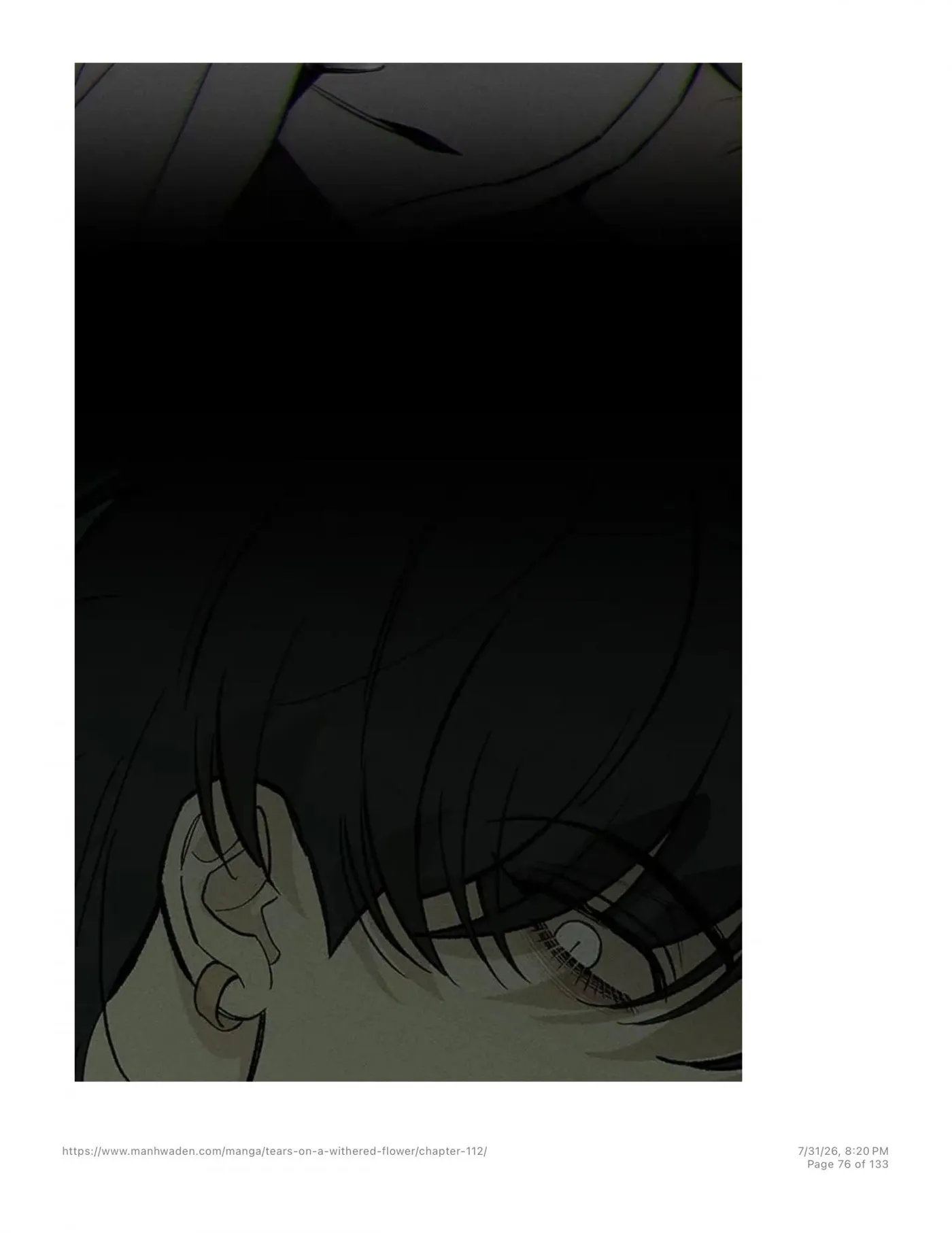 Read Tears on a Withered Flower chapter 112 image 74 on Lezhin