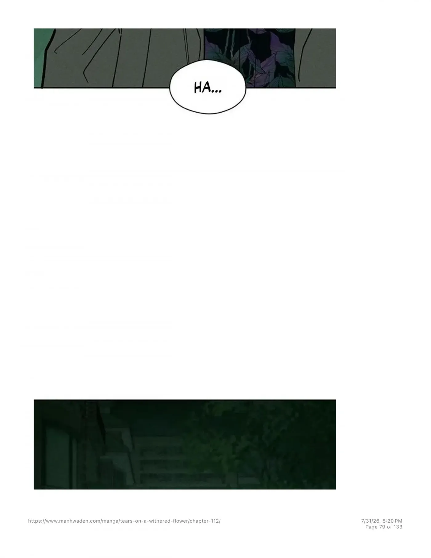 Read Tears on a Withered Flower chapter 112 image 77 on Lezhin