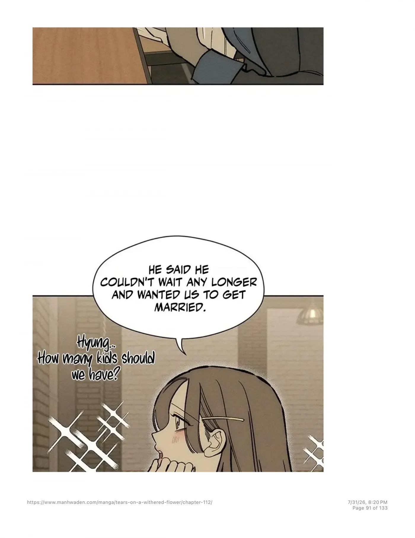 Read Tears on a Withered Flower chapter 112 image 89 on Lezhin