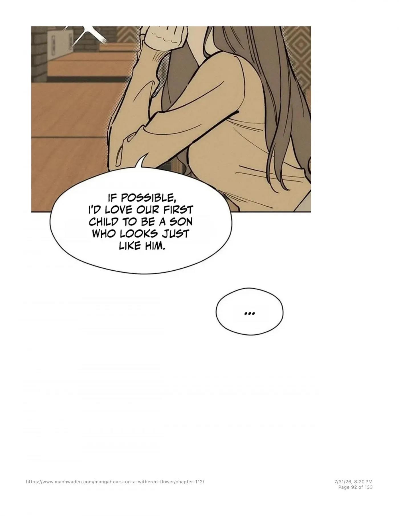 Read Tears on a Withered Flower chapter 112 image 90 on Lezhin