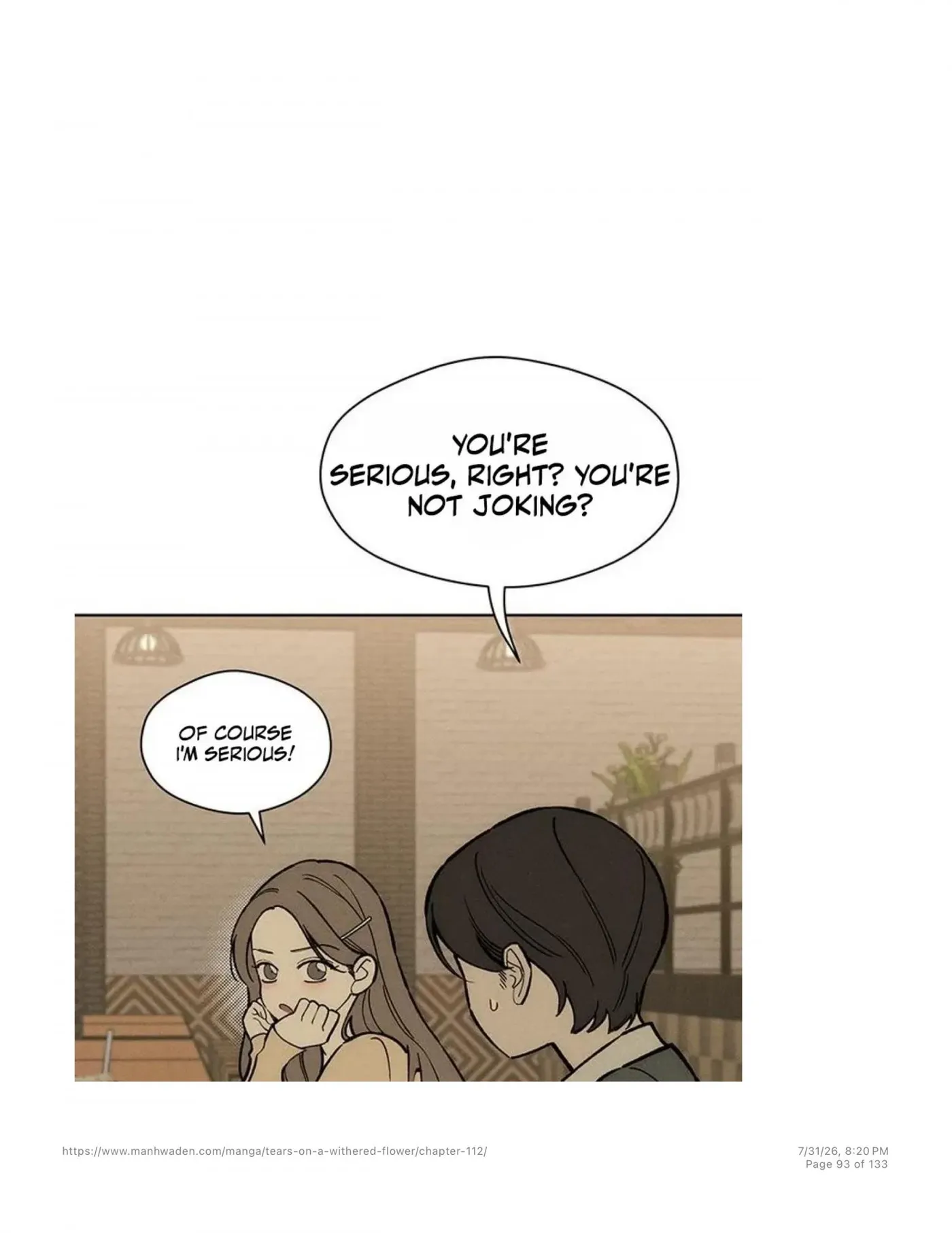 Read Tears on a Withered Flower chapter 112 image 91 on Lezhin