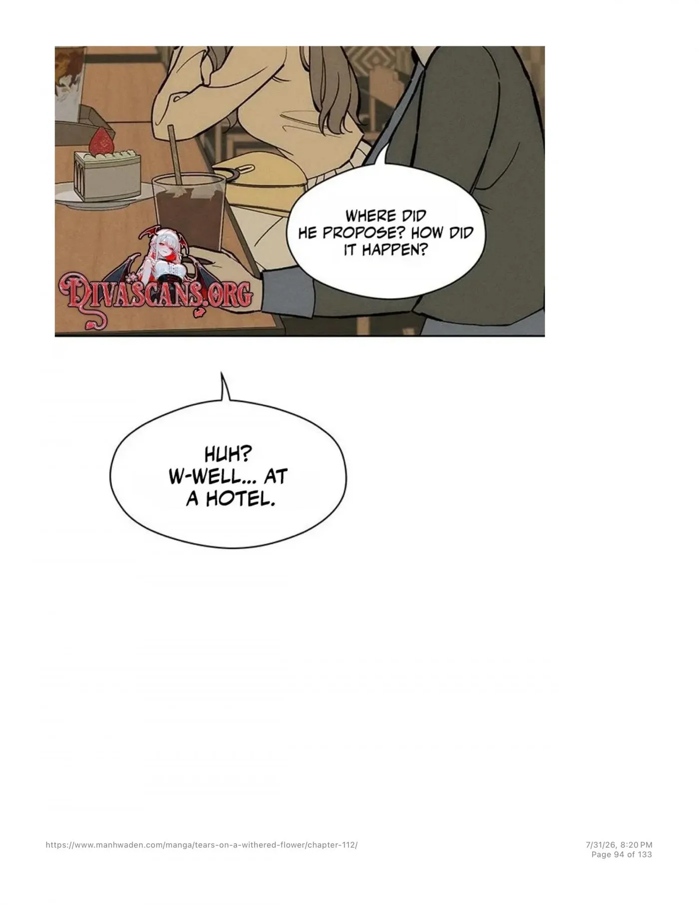 Read Tears on a Withered Flower chapter 112 image 92 on Lezhin