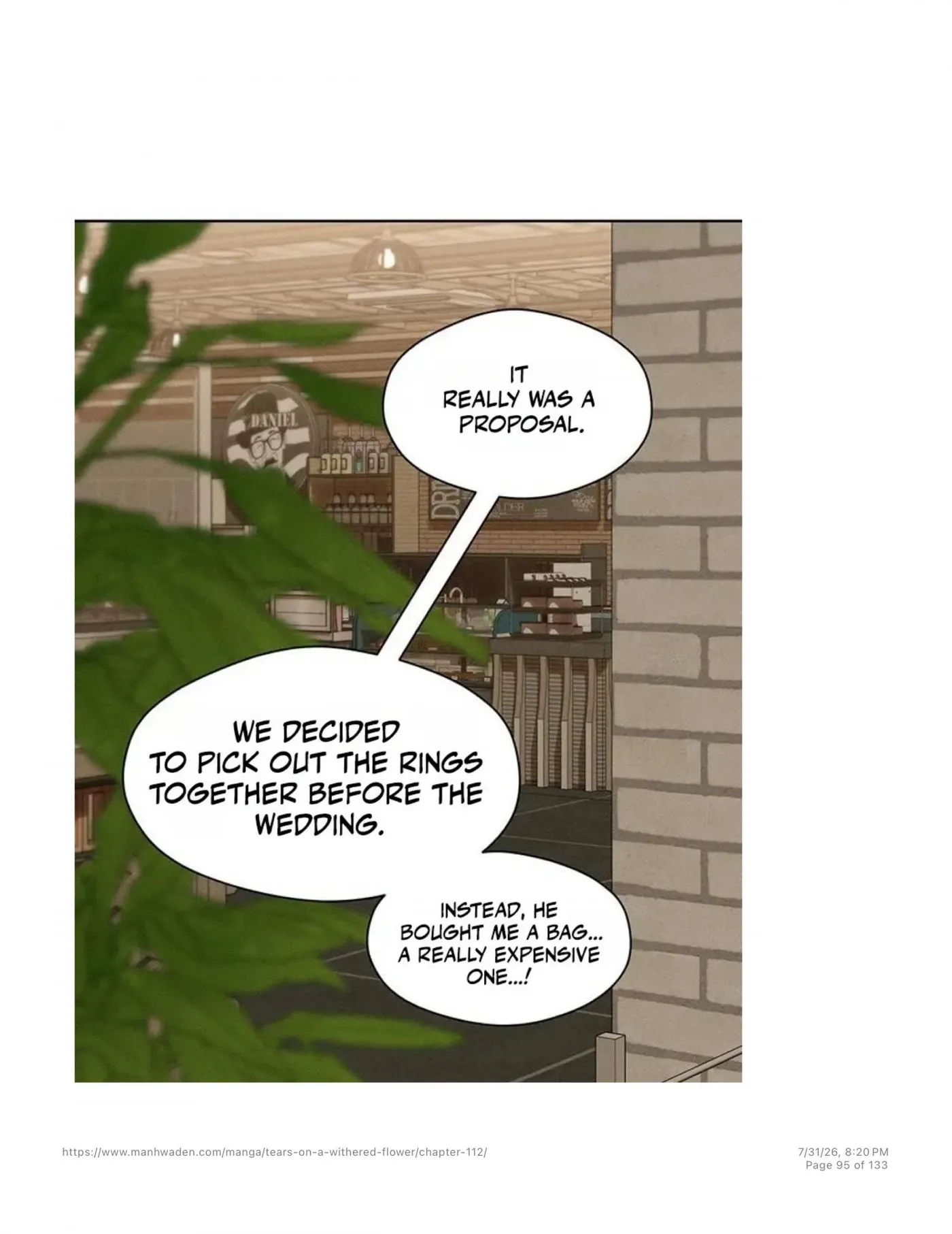 Read Tears on a Withered Flower chapter 112 image 93 on Lezhin