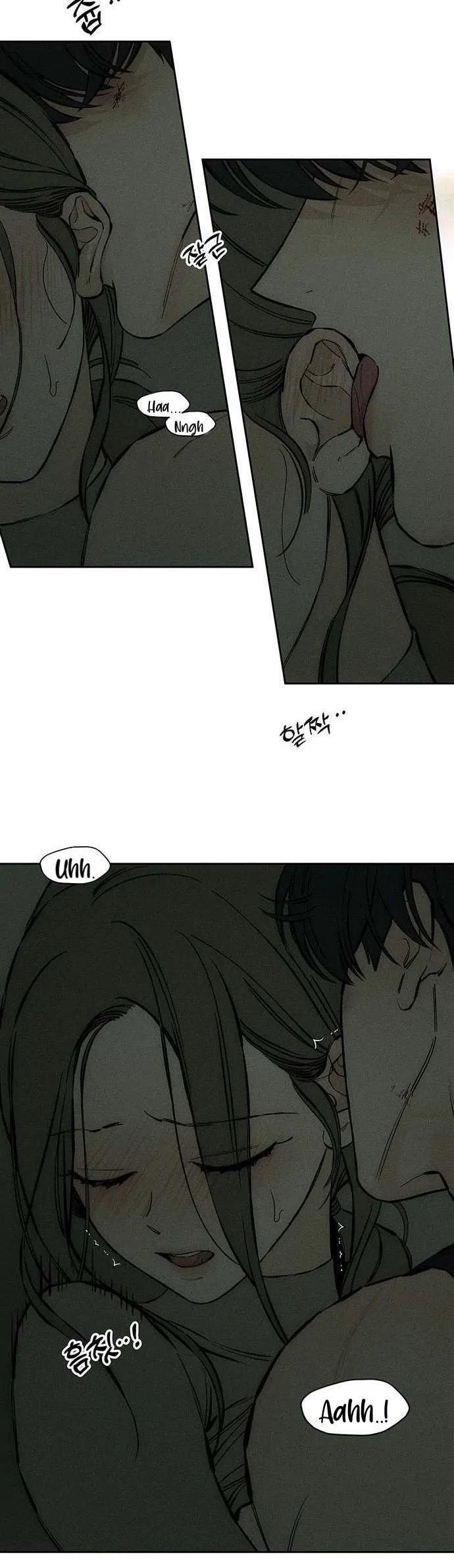 Read Tears on a Withered Flower chapter 38.1 image 17 on Lezhin