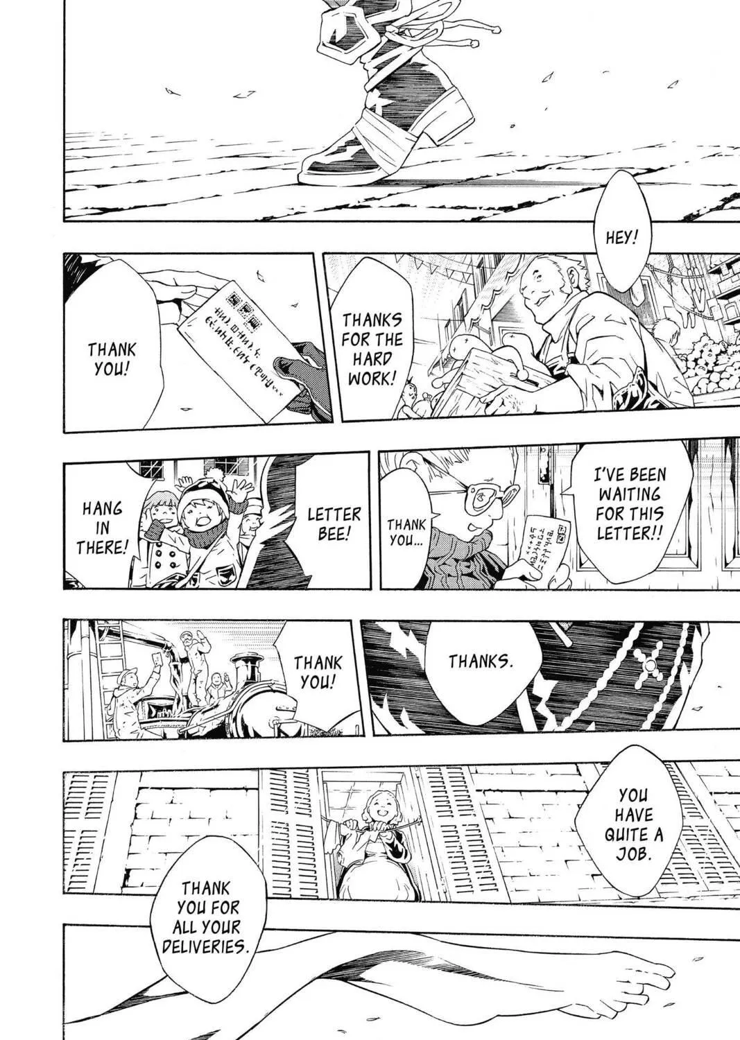 Read Tegami Bachi: Letter Bee chapter 99 image 58 on Lezhin