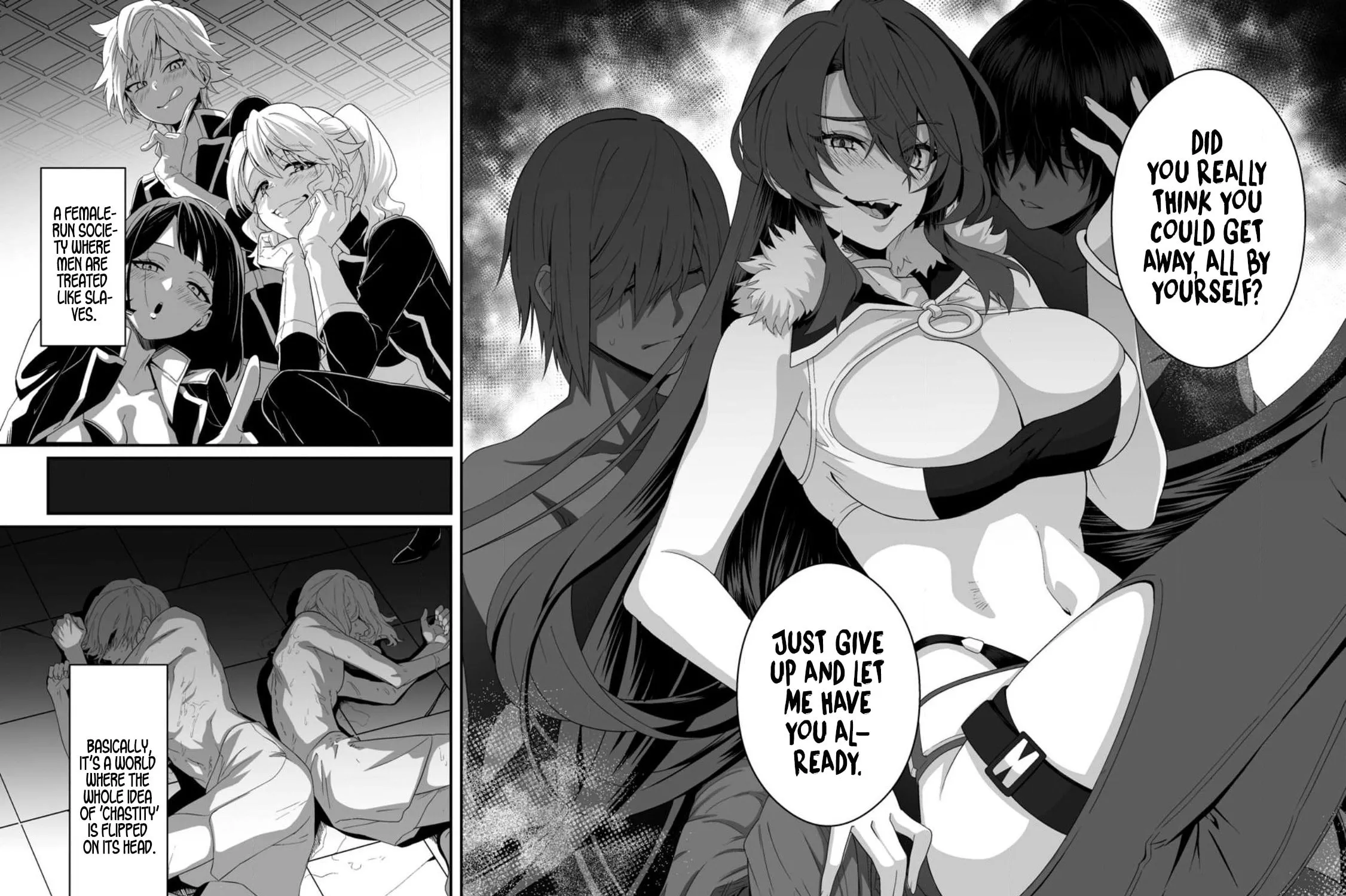 Teisou Gyakuten Sekai De Yuiitsu No Otoko Kishi No Ore, Onna Kishi Gakuen Ni Nyuugaku Shitara Nazeka Eiyou Atsukai Sareta ~Zetsurin Skill De Harem Musou~ Chapter 1 page 3 - 