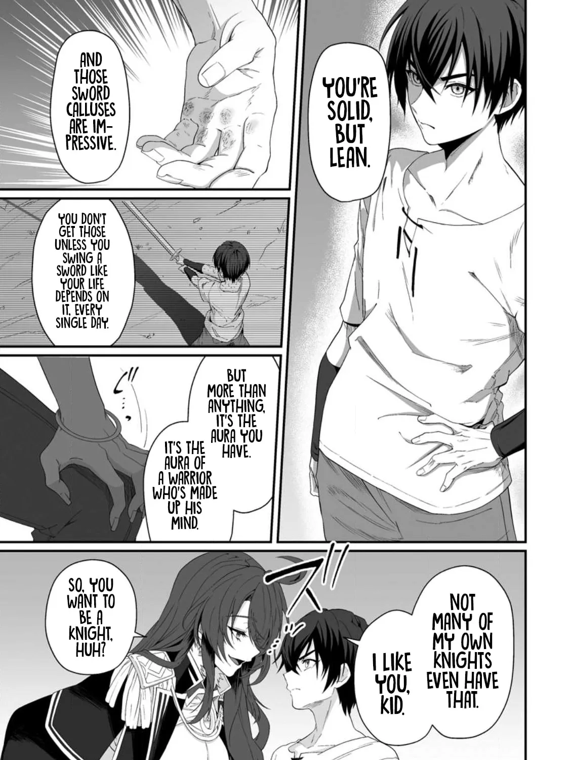Teisou Gyakuten Sekai De Yuiitsu No Otoko Kishi No Ore, Onna Kishi Gakuen Ni Nyuugaku Shitara Nazeka Eiyou Atsukai Sareta ~Zetsurin Skill De Harem Musou~ Chapter 1 page 21 - 