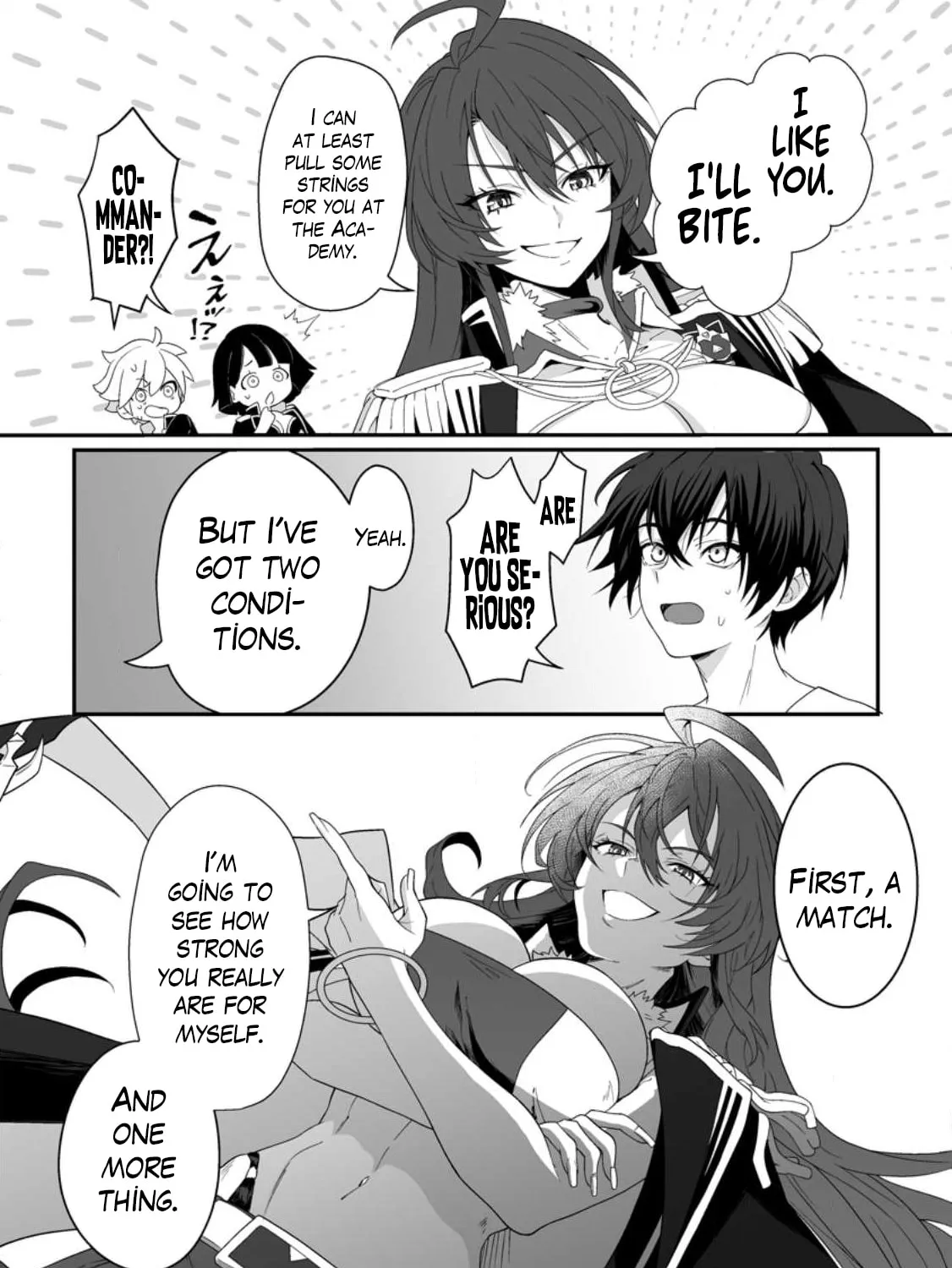 Teisou Gyakuten Sekai De Yuiitsu No Otoko Kishi No Ore, Onna Kishi Gakuen Ni Nyuugaku Shitara Nazeka Eiyou Atsukai Sareta ~Zetsurin Skill De Harem Musou~ Chapter 1 page 25 - 