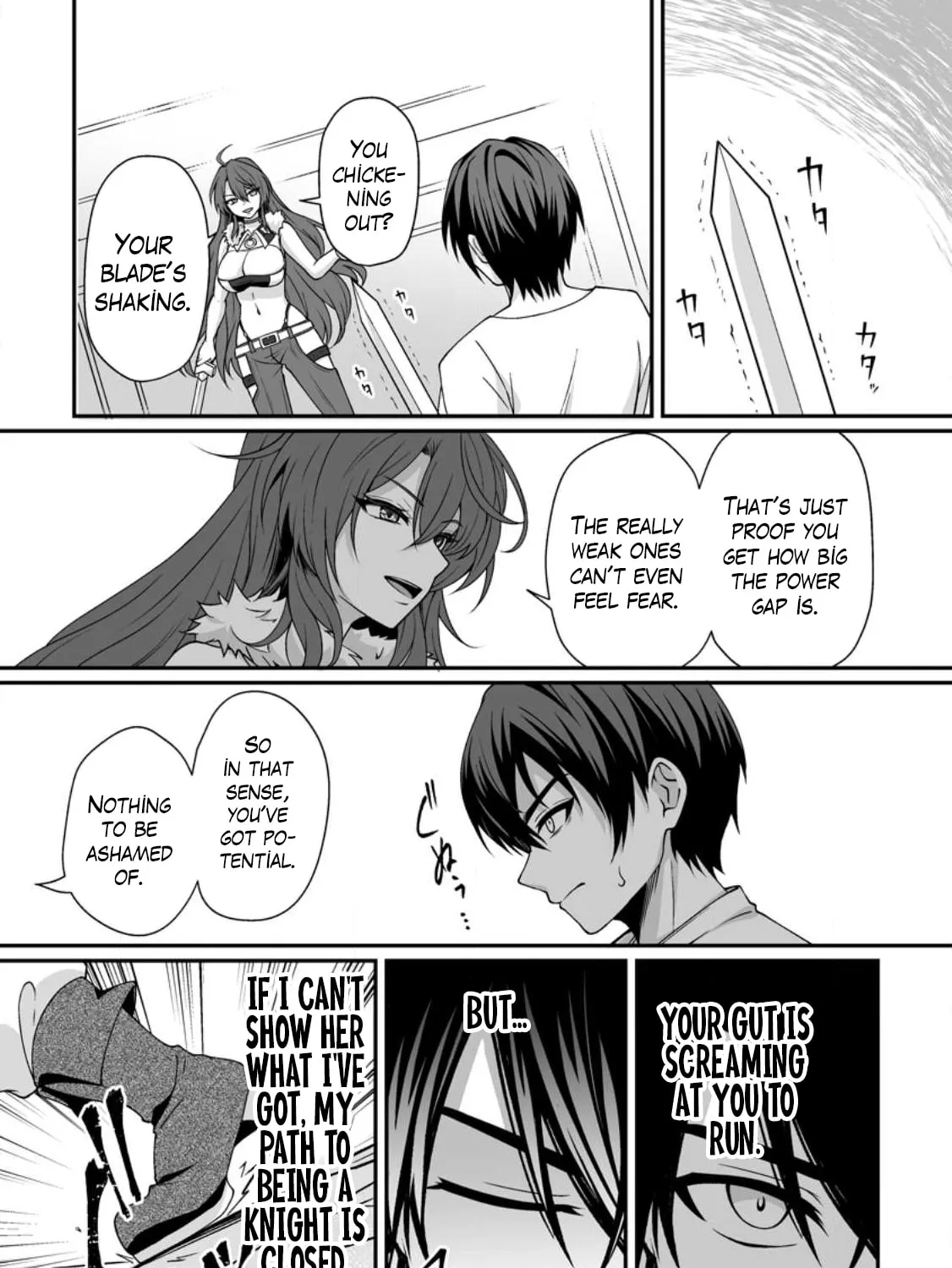 Teisou Gyakuten Sekai De Yuiitsu No Otoko Kishi No Ore, Onna Kishi Gakuen Ni Nyuugaku Shitara Nazeka Eiyou Atsukai Sareta ~Zetsurin Skill De Harem Musou~ Chapter 1 page 35 - 