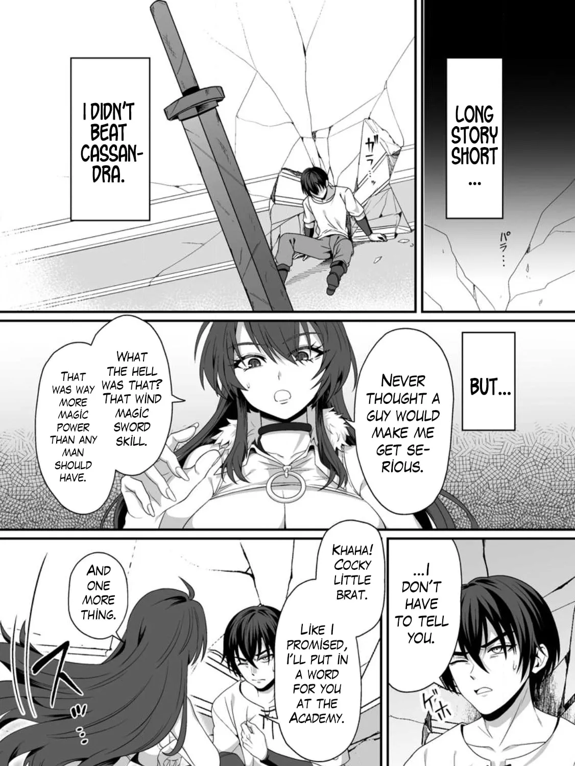 Teisou Gyakuten Sekai De Yuiitsu No Otoko Kishi No Ore, Onna Kishi Gakuen Ni Nyuugaku Shitara Nazeka Eiyou Atsukai Sareta ~Zetsurin Skill De Harem Musou~ Chapter 1 page 43 - 