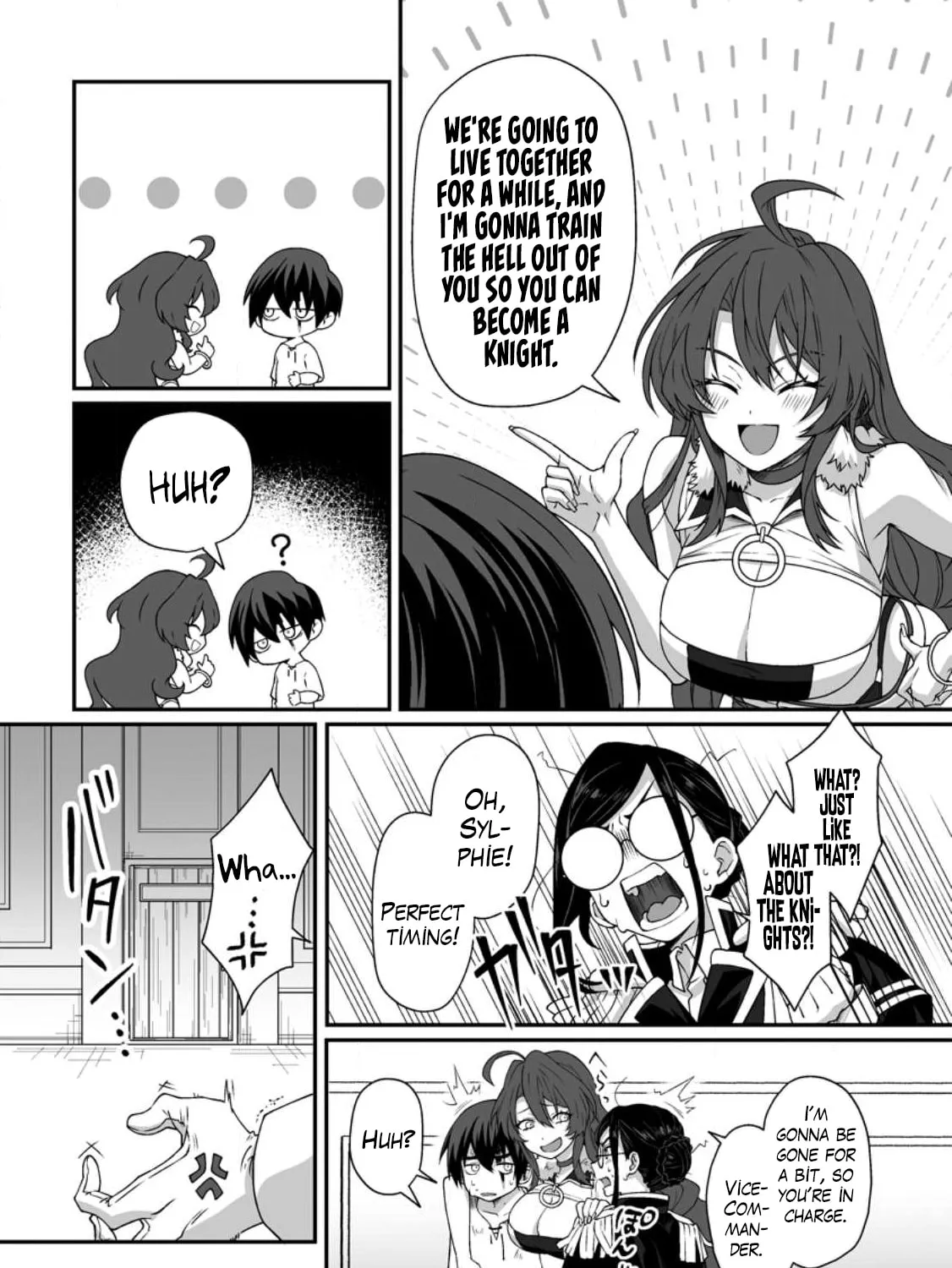 Teisou Gyakuten Sekai De Yuiitsu No Otoko Kishi No Ore, Onna Kishi Gakuen Ni Nyuugaku Shitara Nazeka Eiyou Atsukai Sareta ~Zetsurin Skill De Harem Musou~ Chapter 1 page 45 - 