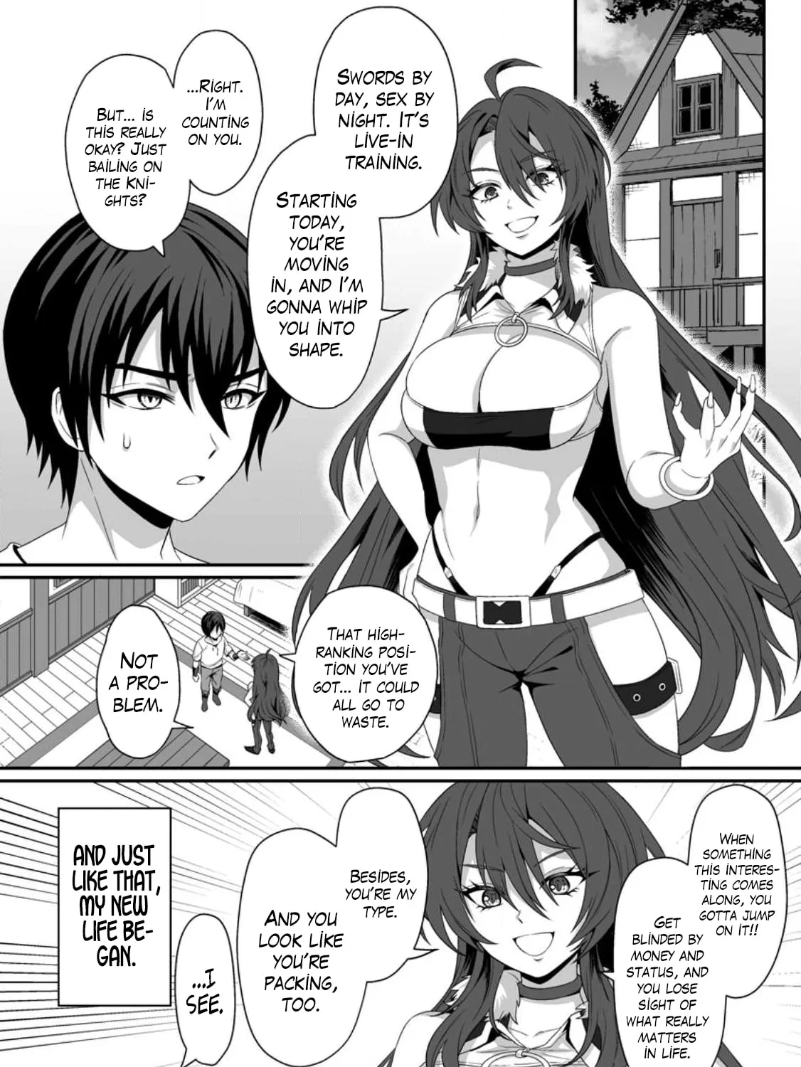 Teisou Gyakuten Sekai De Yuiitsu No Otoko Kishi No Ore, Onna Kishi Gakuen Ni Nyuugaku Shitara Nazeka Eiyou Atsukai Sareta ~Zetsurin Skill De Harem Musou~ Chapter 1 page 47 - 