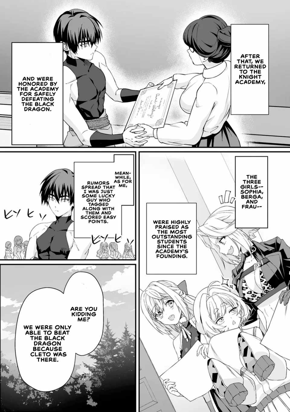 Teisou Gyakuten Sekai De Yuiitsu No Otoko Kishi No Ore, Onna Kishi Gakuen Ni Nyuugaku Shitara Nazeka Eiyou Atsukai Sareta ~Zetsurin Skill De Harem Musou~ Chapter 10 page 29 - 
