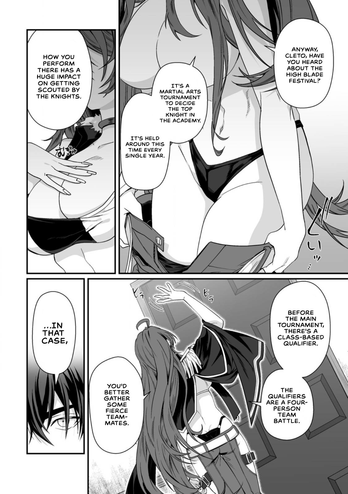 Teisou Gyakuten Sekai De Yuiitsu No Otoko Kishi No Ore, Onna Kishi Gakuen Ni Nyuugaku Shitara Nazeka Eiyou Atsukai Sareta ~Zetsurin Skill De Harem Musou~ Chapter 11.1 page 2 - 