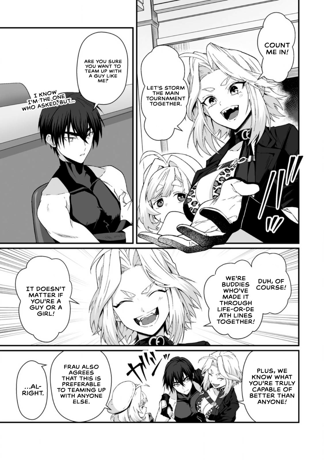 Teisou Gyakuten Sekai De Yuiitsu No Otoko Kishi No Ore, Onna Kishi Gakuen Ni Nyuugaku Shitara Nazeka Eiyou Atsukai Sareta ~Zetsurin Skill De Harem Musou~ Chapter 11.1 page 3 - 
