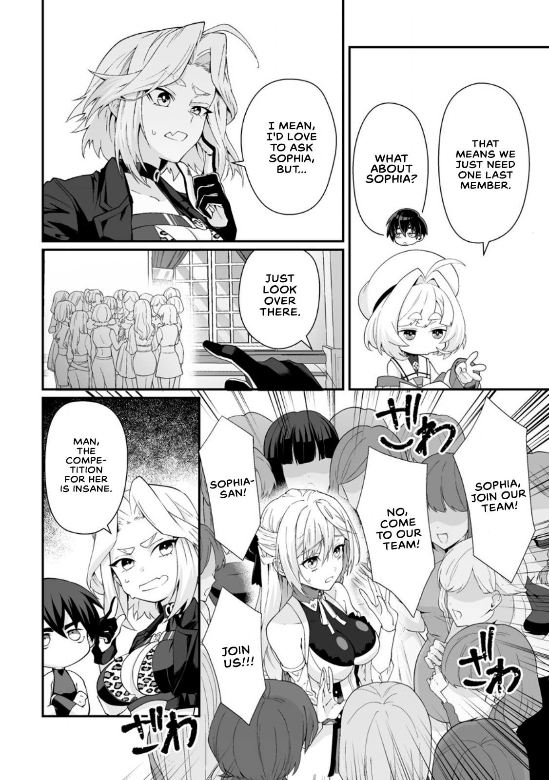 Teisou Gyakuten Sekai De Yuiitsu No Otoko Kishi No Ore, Onna Kishi Gakuen Ni Nyuugaku Shitara Nazeka Eiyou Atsukai Sareta ~Zetsurin Skill De Harem Musou~ Chapter 11.1 page 4 - 