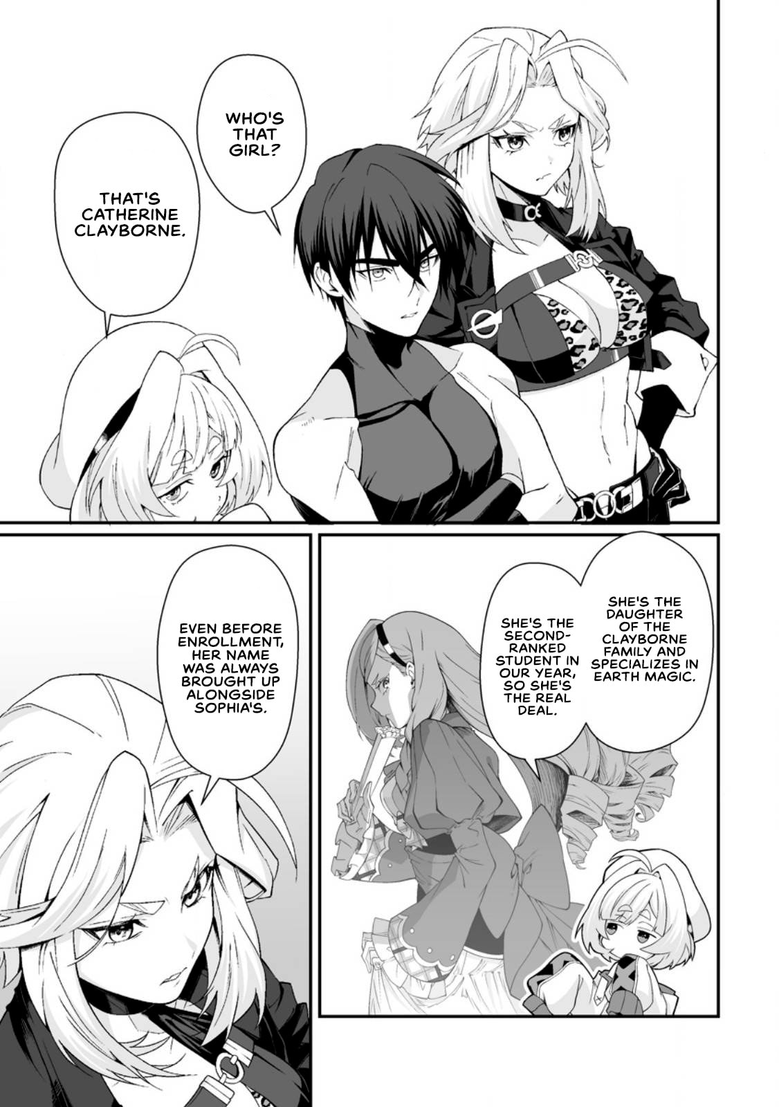 Teisou Gyakuten Sekai De Yuiitsu No Otoko Kishi No Ore, Onna Kishi Gakuen Ni Nyuugaku Shitara Nazeka Eiyou Atsukai Sareta ~Zetsurin Skill De Harem Musou~ Chapter 11.1 page 7 - 