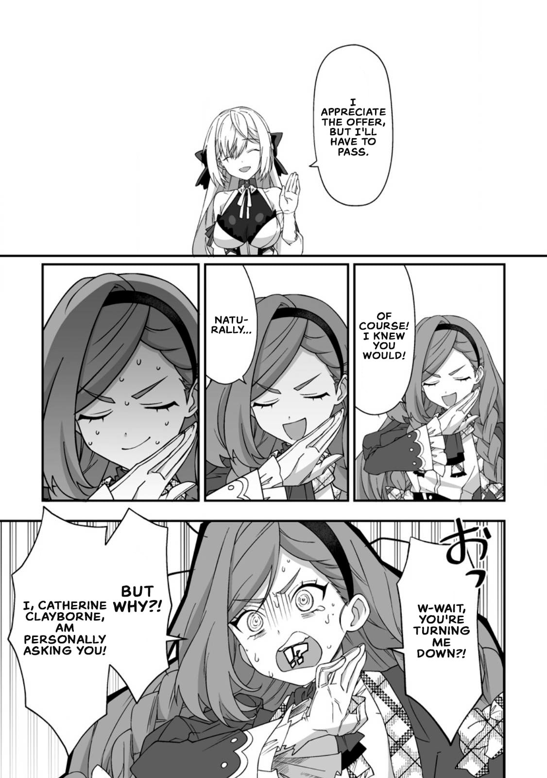 Teisou Gyakuten Sekai De Yuiitsu No Otoko Kishi No Ore, Onna Kishi Gakuen Ni Nyuugaku Shitara Nazeka Eiyou Atsukai Sareta ~Zetsurin Skill De Harem Musou~ Chapter 11.2 page 2 - 