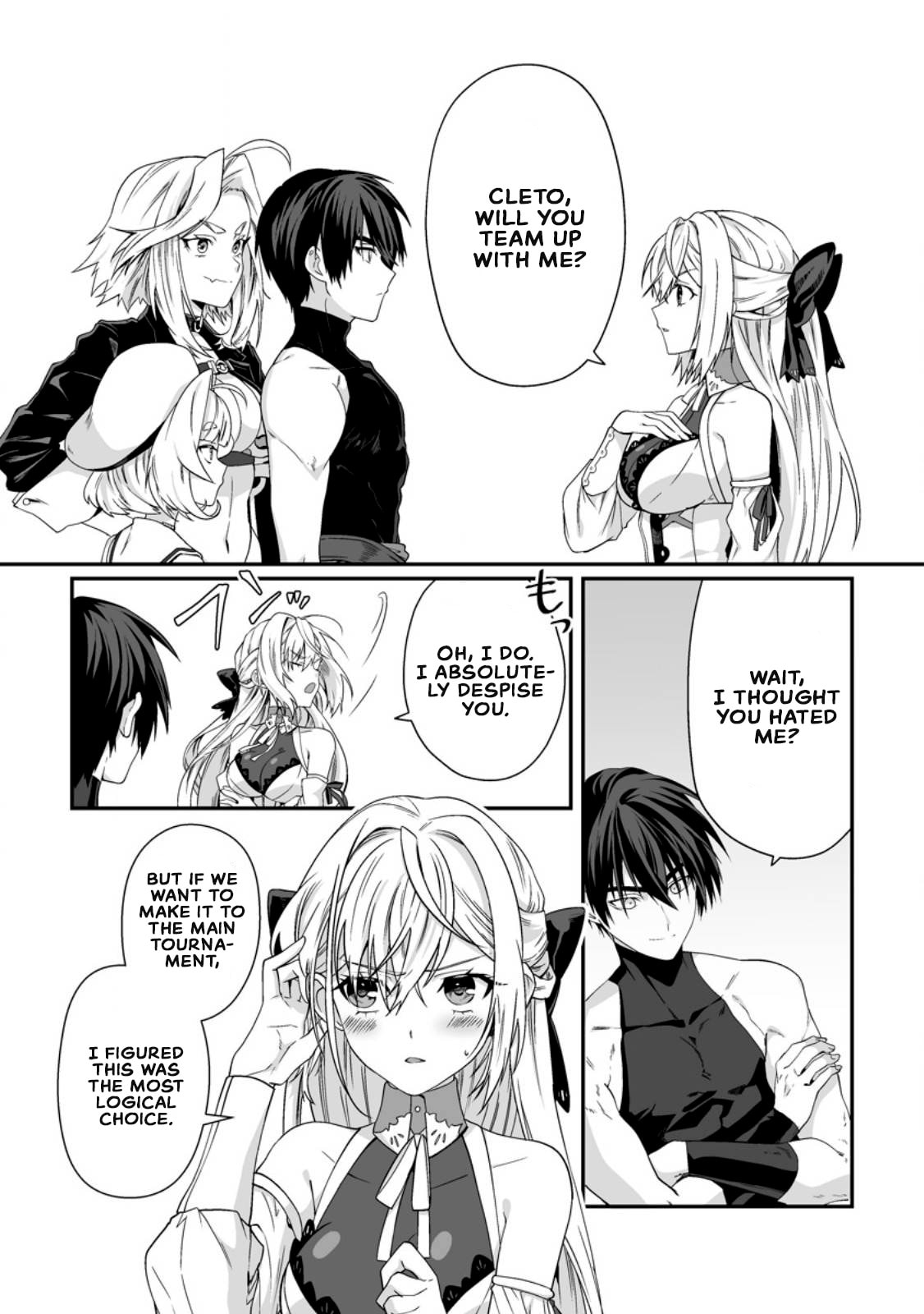 Teisou Gyakuten Sekai De Yuiitsu No Otoko Kishi No Ore, Onna Kishi Gakuen Ni Nyuugaku Shitara Nazeka Eiyou Atsukai Sareta ~Zetsurin Skill De Harem Musou~ Chapter 11.2 page 4 - 