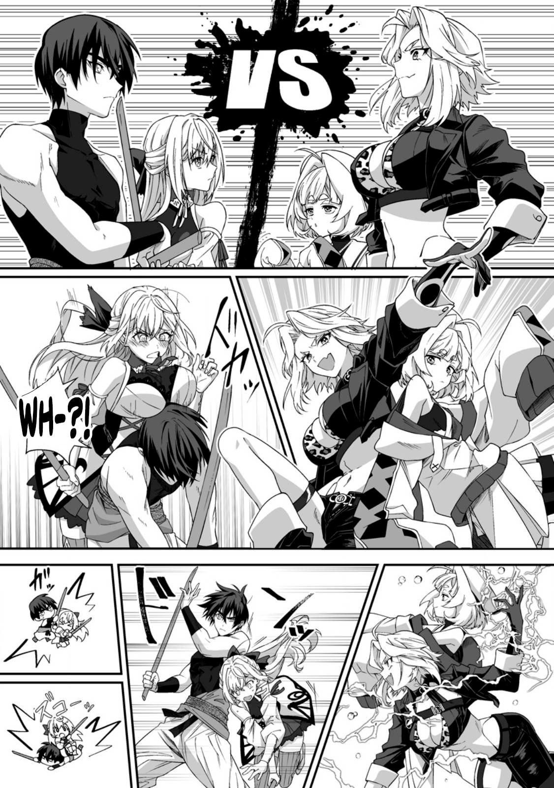 Teisou Gyakuten Sekai De Yuiitsu No Otoko Kishi No Ore, Onna Kishi Gakuen Ni Nyuugaku Shitara Nazeka Eiyou Atsukai Sareta ~Zetsurin Skill De Harem Musou~ Chapter 11.2 page 10 - 
