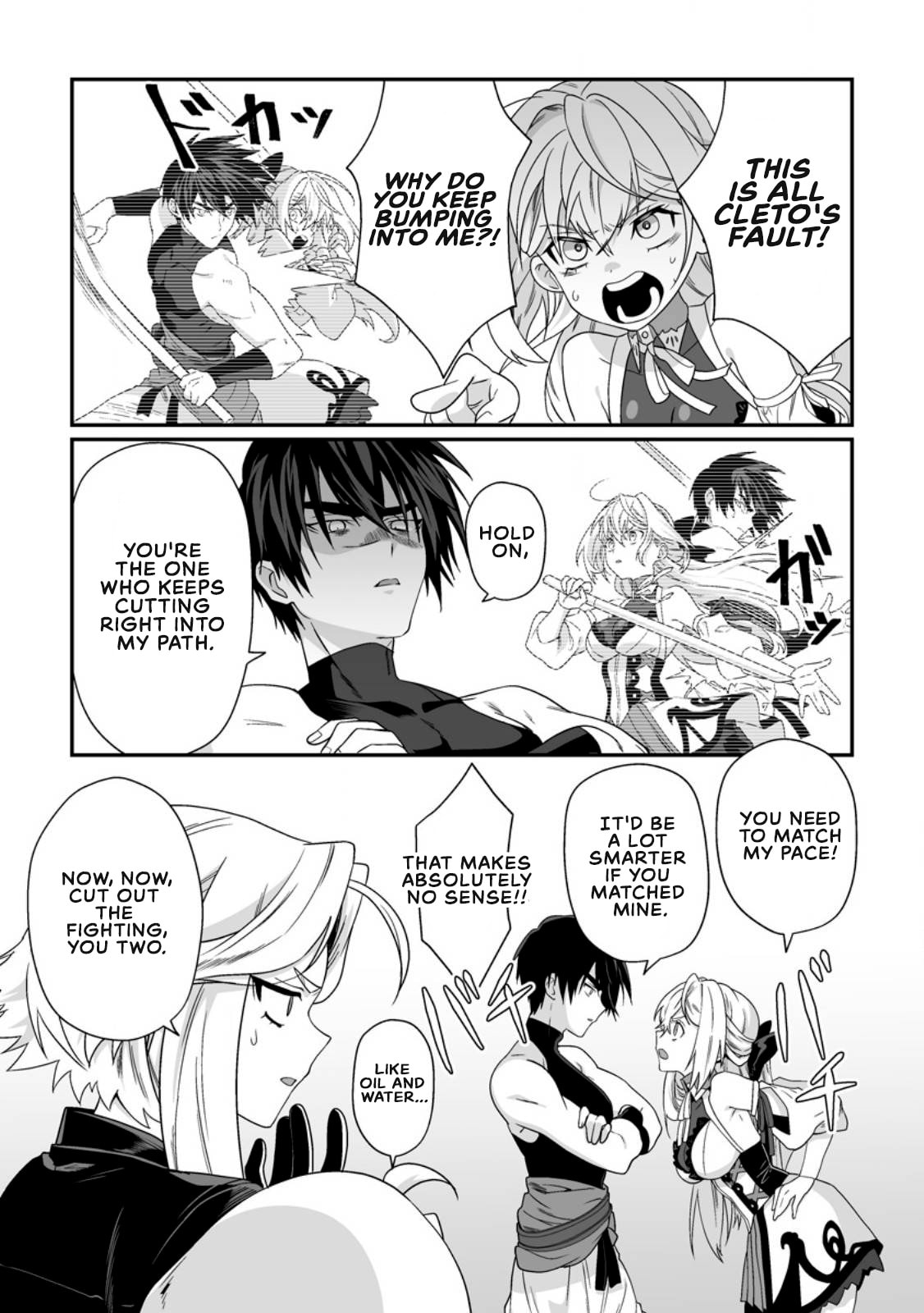 Teisou Gyakuten Sekai De Yuiitsu No Otoko Kishi No Ore, Onna Kishi Gakuen Ni Nyuugaku Shitara Nazeka Eiyou Atsukai Sareta ~Zetsurin Skill De Harem Musou~ Chapter 11.3 page 2 - 