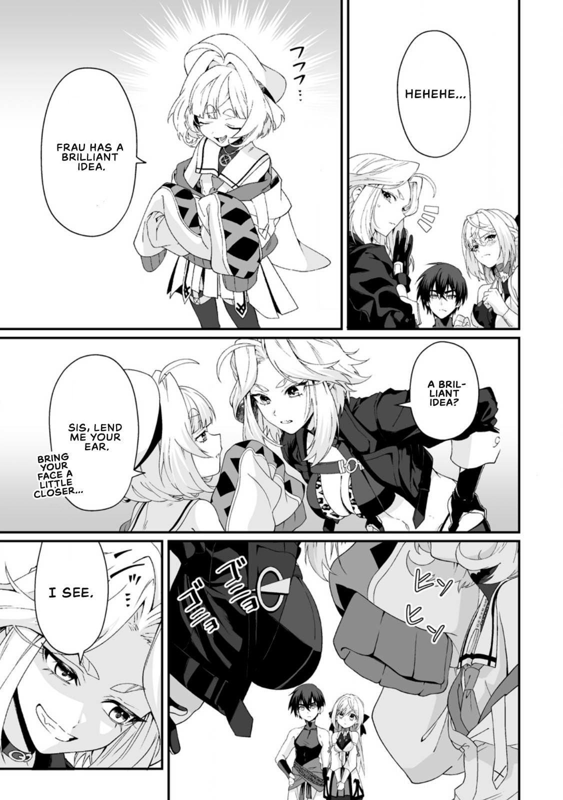 Teisou Gyakuten Sekai De Yuiitsu No Otoko Kishi No Ore, Onna Kishi Gakuen Ni Nyuugaku Shitara Nazeka Eiyou Atsukai Sareta ~Zetsurin Skill De Harem Musou~ Chapter 11.3 page 6 - 