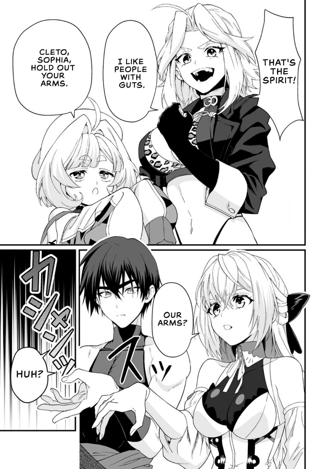 Teisou Gyakuten Sekai De Yuiitsu No Otoko Kishi No Ore, Onna Kishi Gakuen Ni Nyuugaku Shitara Nazeka Eiyou Atsukai Sareta ~Zetsurin Skill De Harem Musou~ Chapter 11.3 page 8 - 