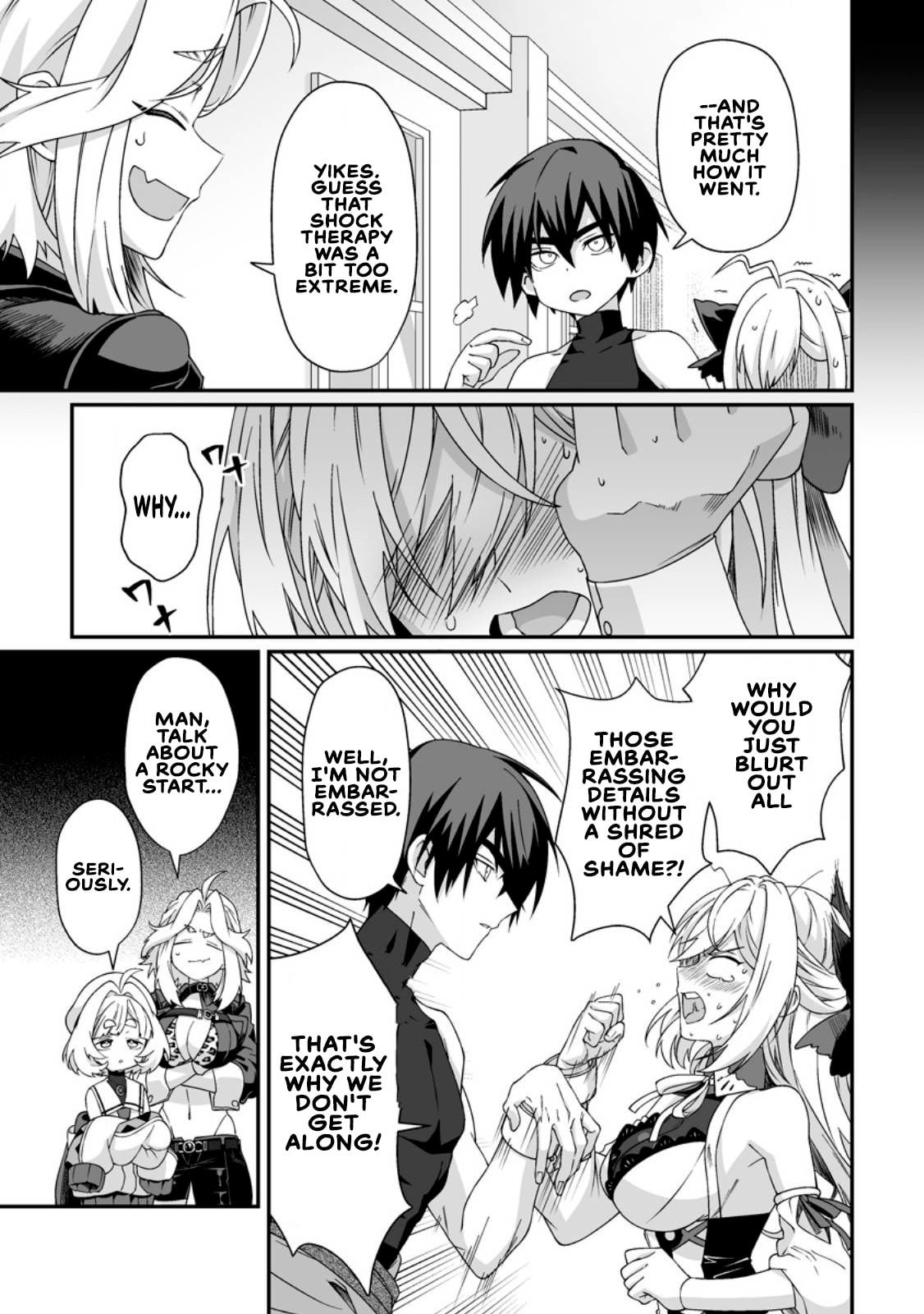 Teisou Gyakuten Sekai De Yuiitsu No Otoko Kishi No Ore, Onna Kishi Gakuen Ni Nyuugaku Shitara Nazeka Eiyou Atsukai Sareta ~Zetsurin Skill De Harem Musou~ Chapter 12.1 page 5 - 