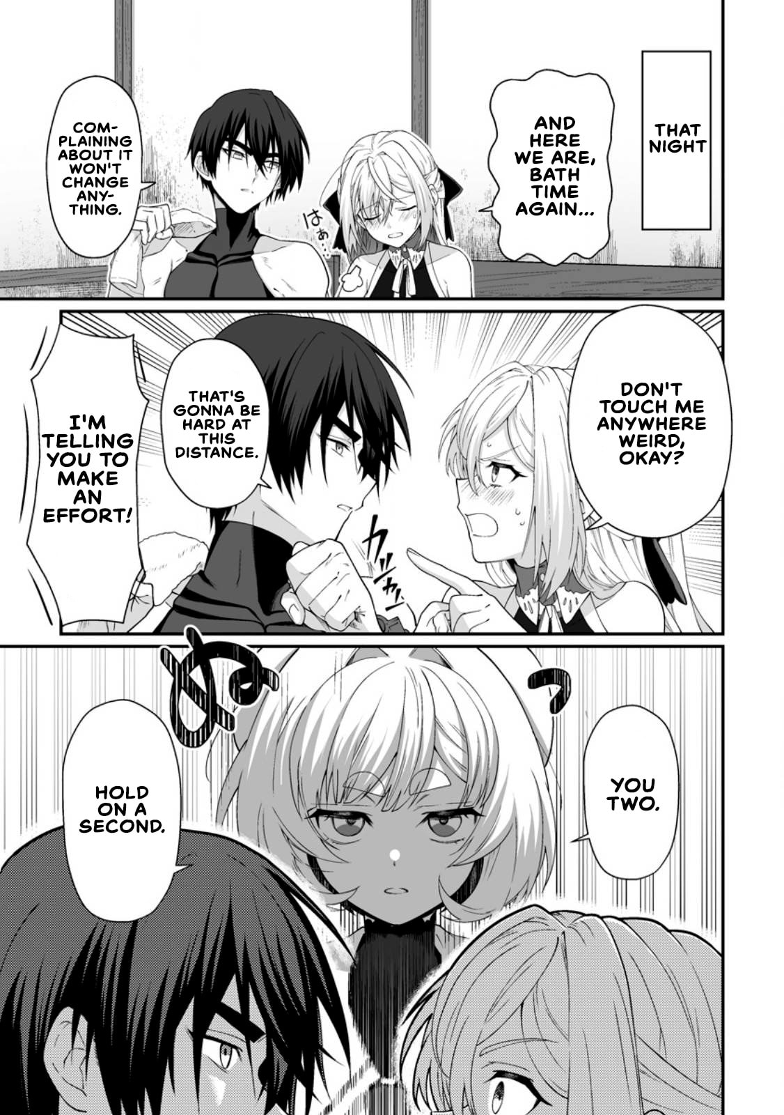Teisou Gyakuten Sekai De Yuiitsu No Otoko Kishi No Ore, Onna Kishi Gakuen Ni Nyuugaku Shitara Nazeka Eiyou Atsukai Sareta ~Zetsurin Skill De Harem Musou~ Chapter 12.1 page 7 - 