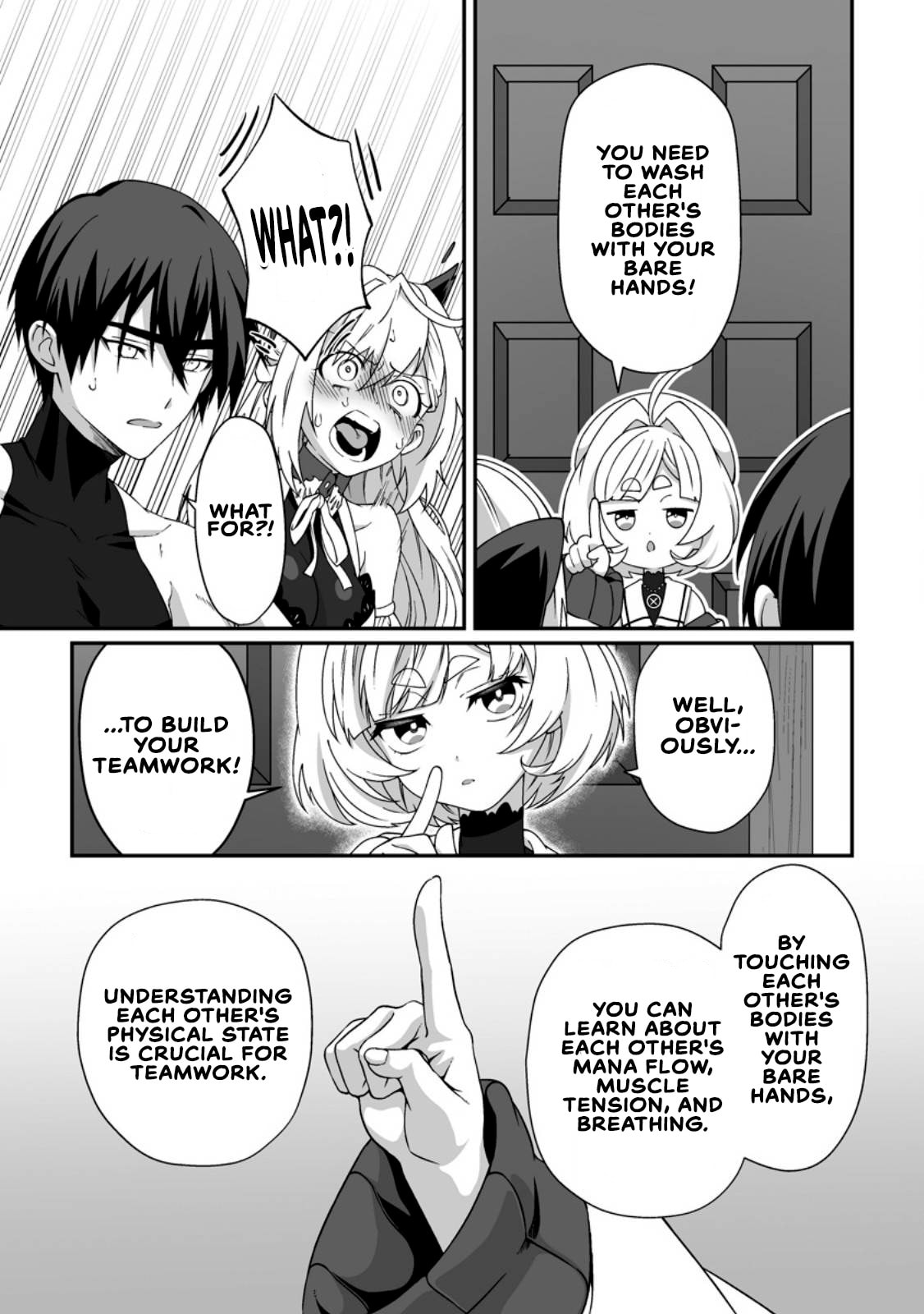 Teisou Gyakuten Sekai De Yuiitsu No Otoko Kishi No Ore, Onna Kishi Gakuen Ni Nyuugaku Shitara Nazeka Eiyou Atsukai Sareta ~Zetsurin Skill De Harem Musou~ Chapter 12.1 page 9 - 