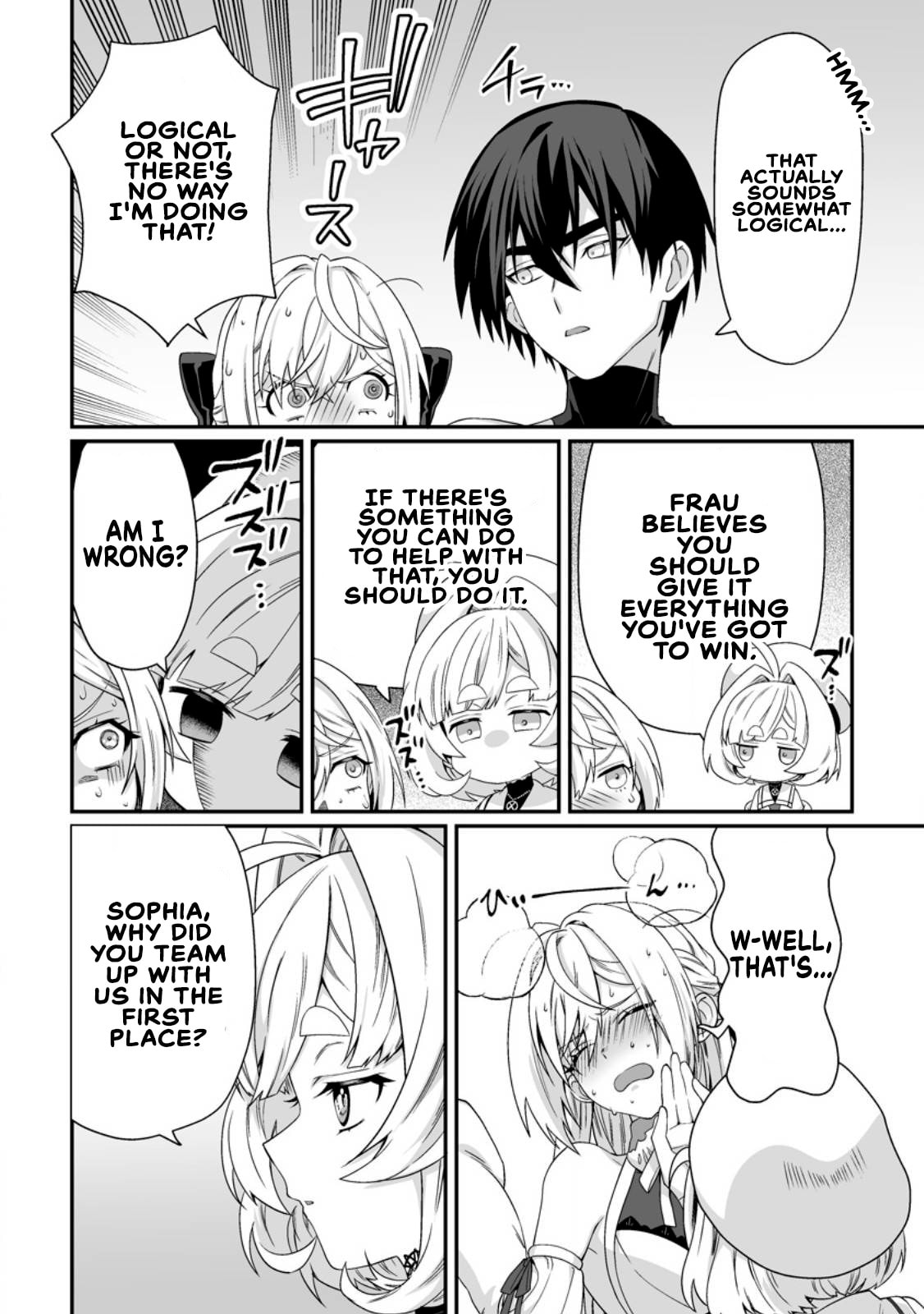 Teisou Gyakuten Sekai De Yuiitsu No Otoko Kishi No Ore, Onna Kishi Gakuen Ni Nyuugaku Shitara Nazeka Eiyou Atsukai Sareta ~Zetsurin Skill De Harem Musou~ Chapter 12.1 page 10 - 