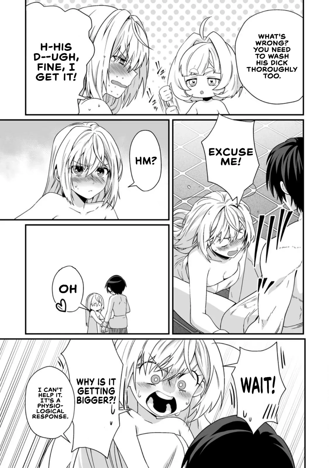 Teisou Gyakuten Sekai De Yuiitsu No Otoko Kishi No Ore, Onna Kishi Gakuen Ni Nyuugaku Shitara Nazeka Eiyou Atsukai Sareta ~Zetsurin Skill De Harem Musou~ Chapter 12.2 page 9 - 