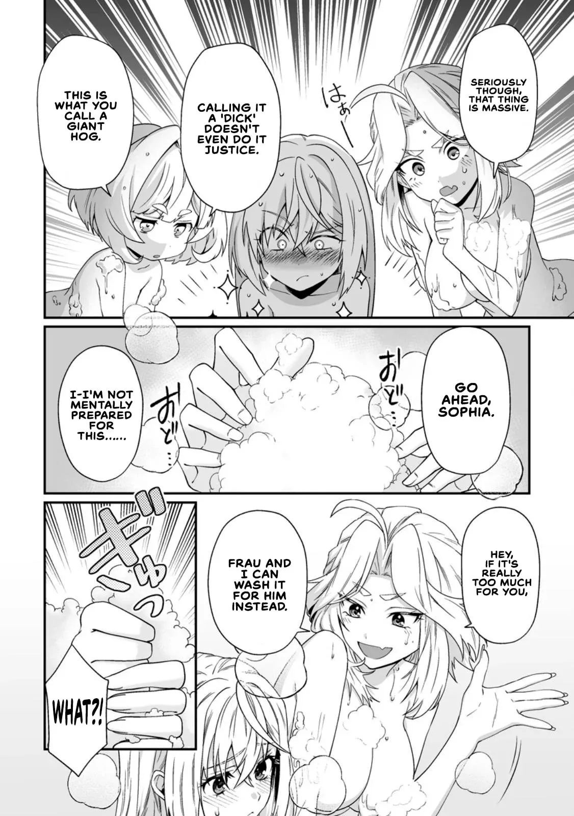 Teisou Gyakuten Sekai De Yuiitsu No Otoko Kishi No Ore, Onna Kishi Gakuen Ni Nyuugaku Shitara Nazeka Eiyou Atsukai Sareta ~Zetsurin Skill De Harem Musou~ Chapter 12.2 page 10 - 