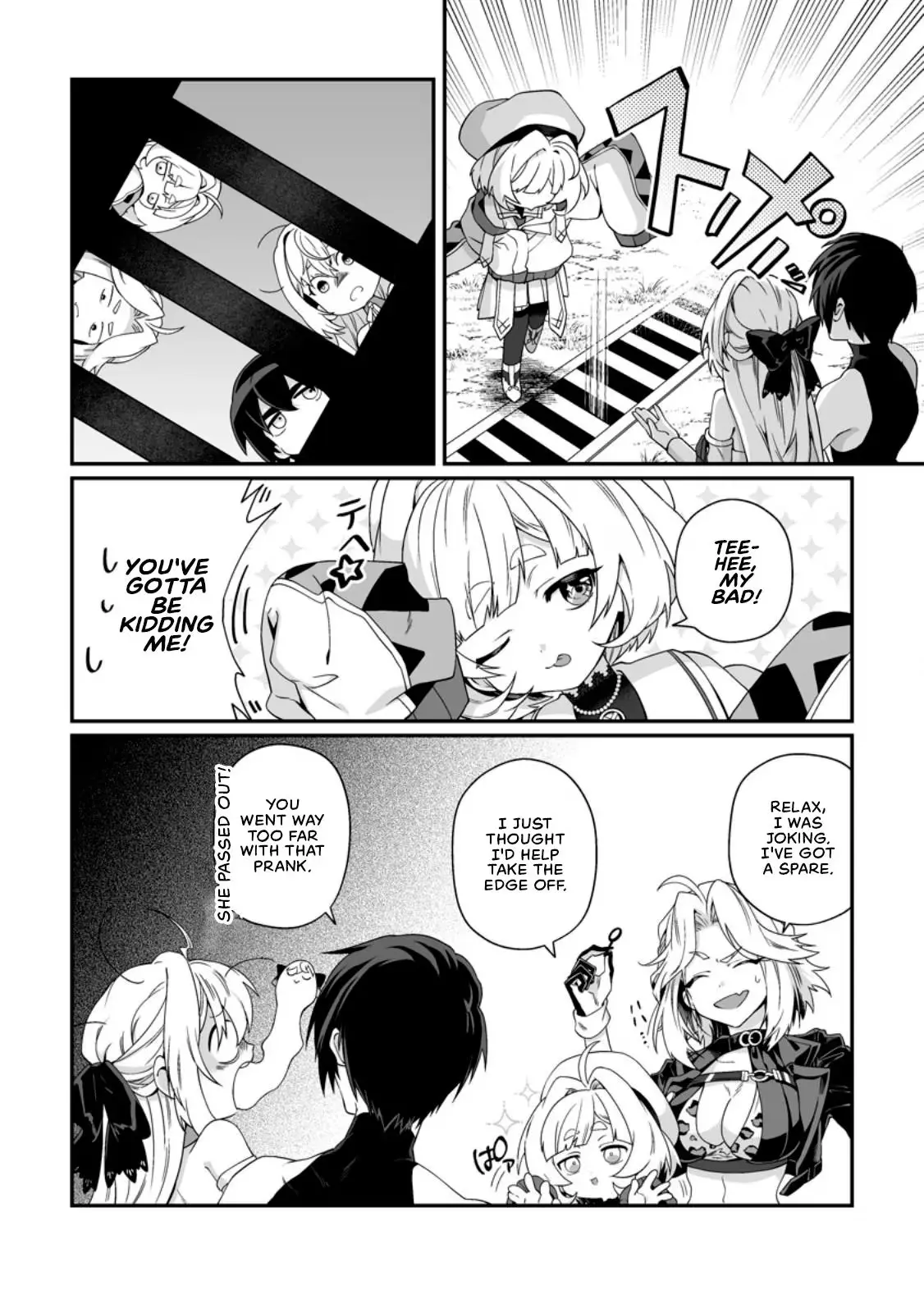 Teisou Gyakuten Sekai De Yuiitsu No Otoko Kishi No Ore, Onna Kishi Gakuen Ni Nyuugaku Shitara Nazeka Eiyou Atsukai Sareta ~Zetsurin Skill De Harem Musou~ Chapter 13 page 2 - 
