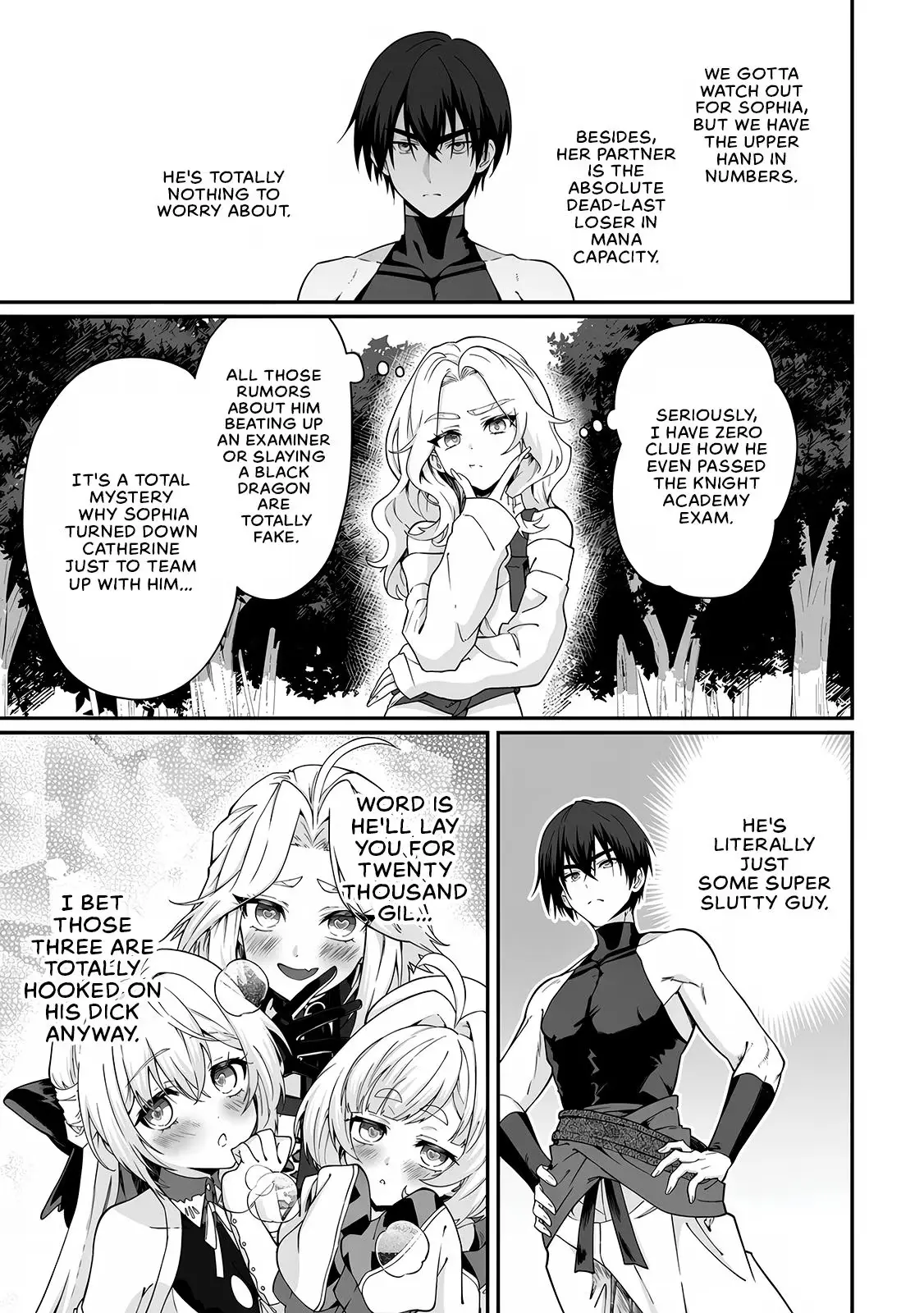 Teisou Gyakuten Sekai De Yuiitsu No Otoko Kishi No Ore, Onna Kishi Gakuen Ni Nyuugaku Shitara Nazeka Eiyou Atsukai Sareta ~Zetsurin Skill De Harem Musou~ Chapter 13 page 11 - 