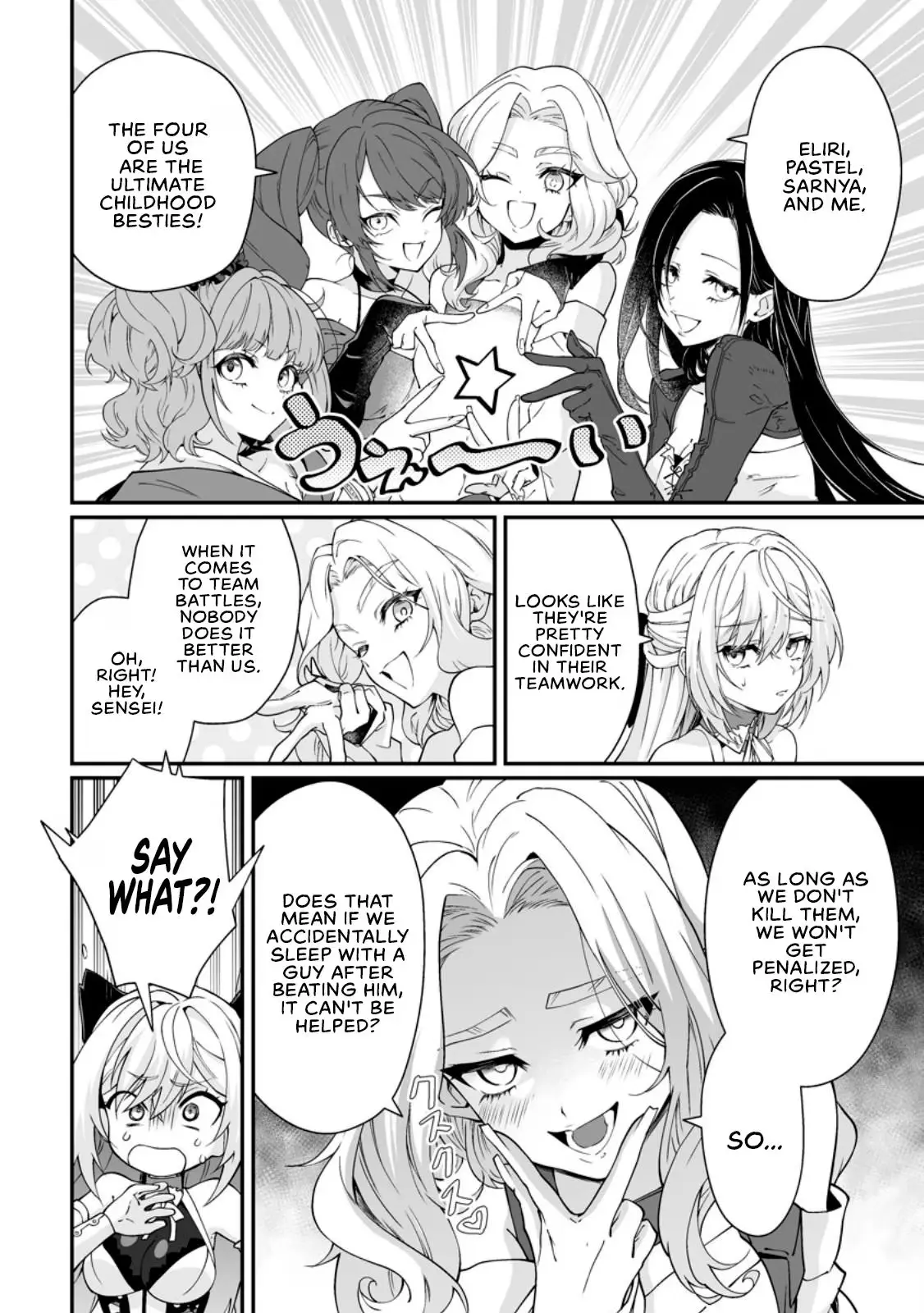 Teisou Gyakuten Sekai De Yuiitsu No Otoko Kishi No Ore, Onna Kishi Gakuen Ni Nyuugaku Shitara Nazeka Eiyou Atsukai Sareta ~Zetsurin Skill De Harem Musou~ Chapter 13 page 6 - 