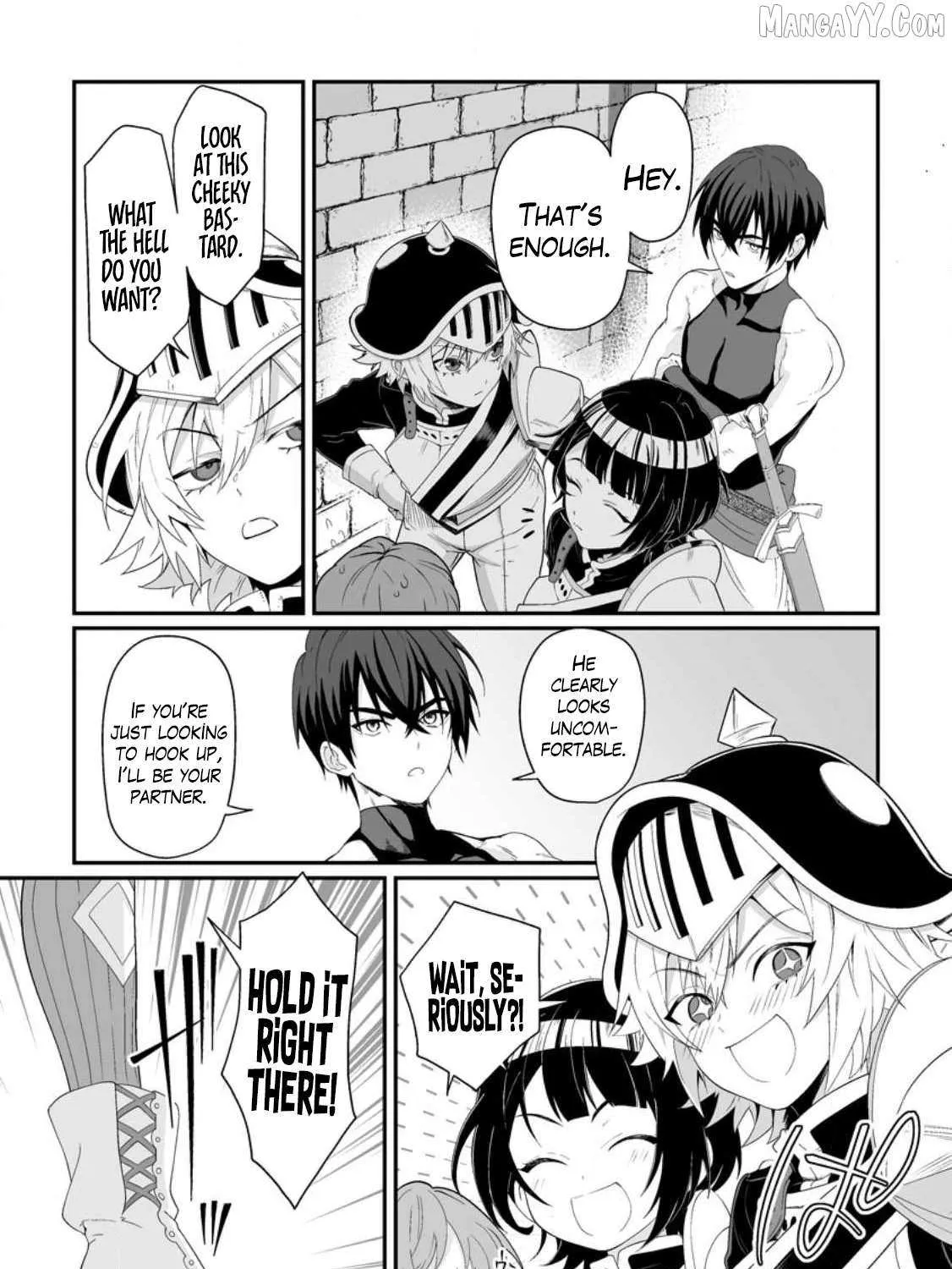 Teisou Gyakuten Sekai De Yuiitsu No Otoko Kishi No Ore, Onna Kishi Gakuen Ni Nyuugaku Shitara Nazeka Eiyou Atsukai Sareta ~Zetsurin Skill De Harem Musou~ Chapter 2.1 page 18 - 