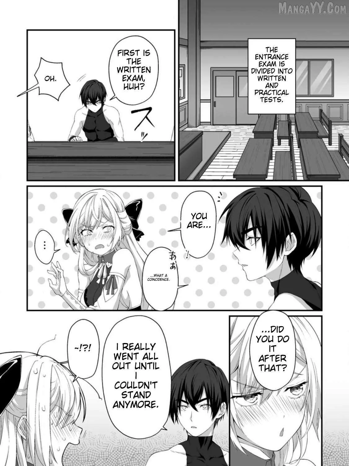 Teisou Gyakuten Sekai De Yuiitsu No Otoko Kishi No Ore, Onna Kishi Gakuen Ni Nyuugaku Shitara Nazeka Eiyou Atsukai Sareta ~Zetsurin Skill De Harem Musou~ Chapter 2.2 page 13 - 