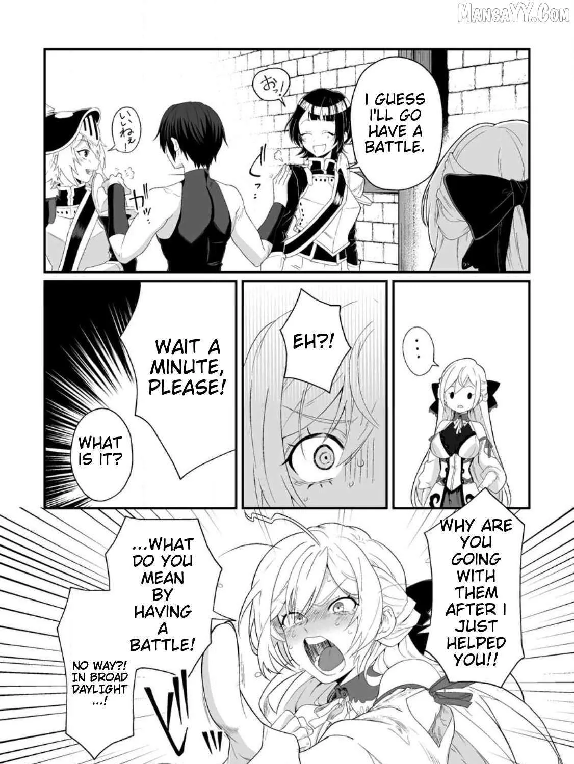 Teisou Gyakuten Sekai De Yuiitsu No Otoko Kishi No Ore, Onna Kishi Gakuen Ni Nyuugaku Shitara Nazeka Eiyou Atsukai Sareta ~Zetsurin Skill De Harem Musou~ Chapter 2.2 page 7 - 