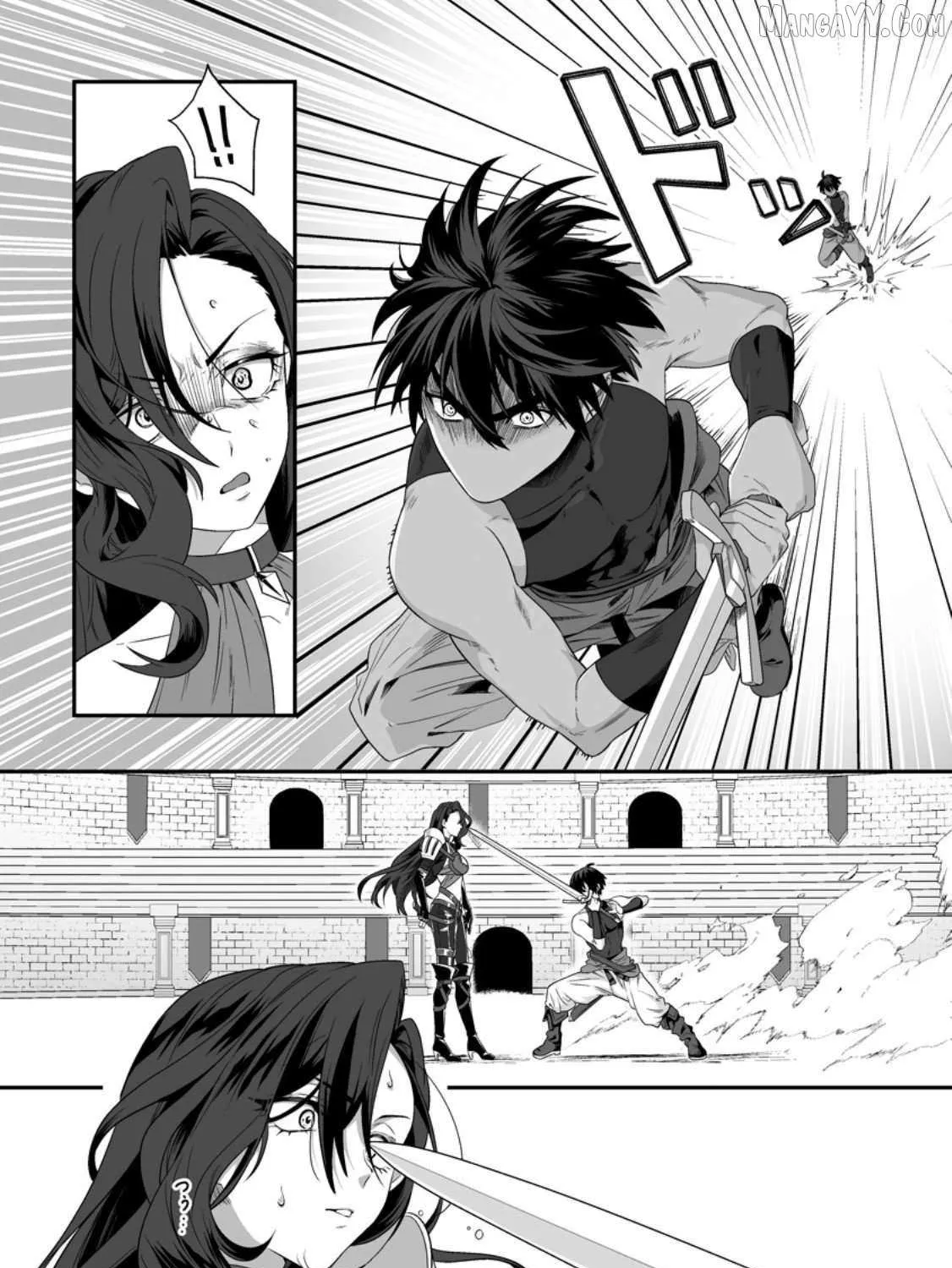 Teisou Gyakuten Sekai De Yuiitsu No Otoko Kishi No Ore, Onna Kishi Gakuen Ni Nyuugaku Shitara Nazeka Eiyou Atsukai Sareta ~Zetsurin Skill De Harem Musou~ Chapter 2.3 page 16 - 