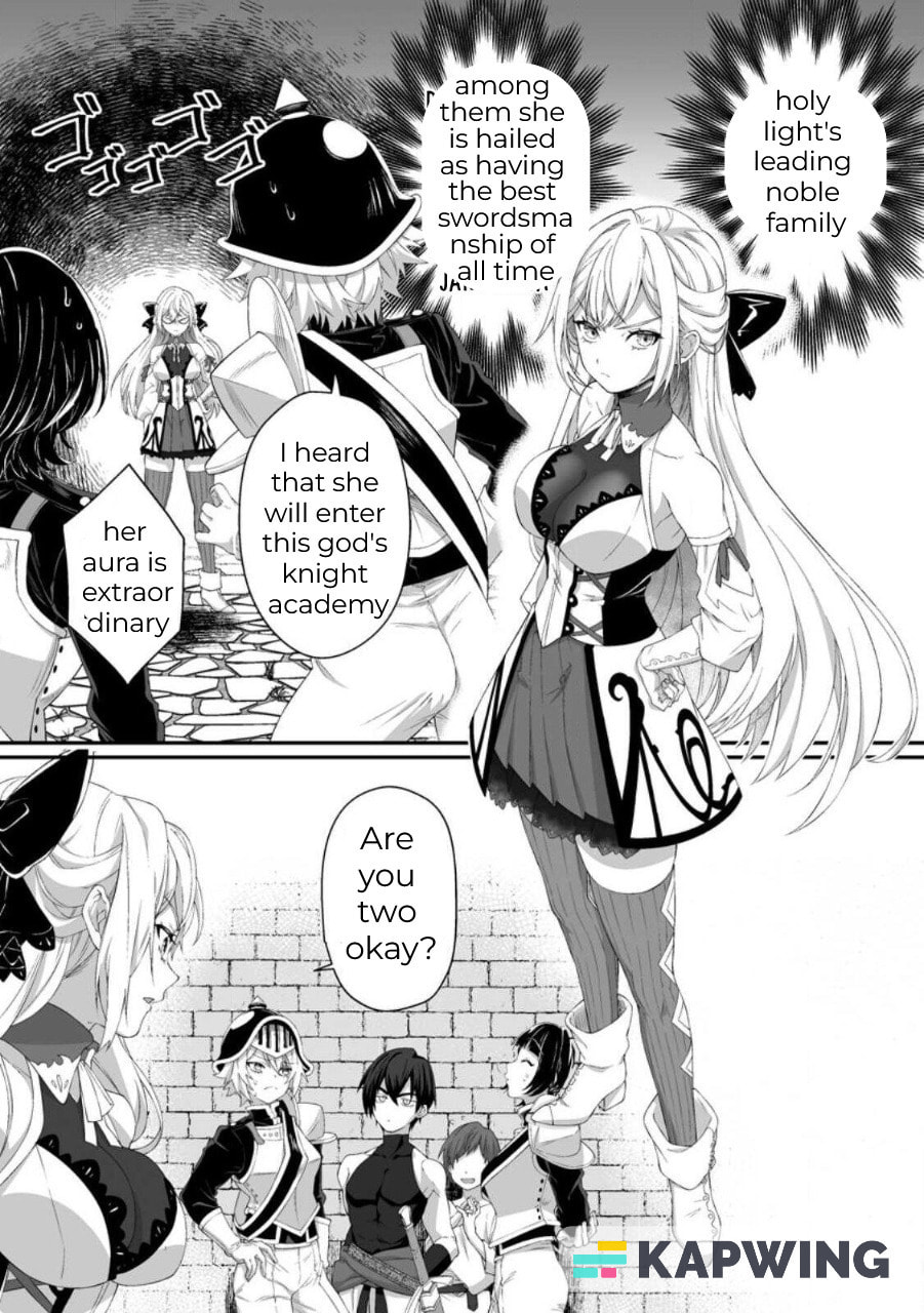 Teisou Gyakuten Sekai De Yuiitsu No Otoko Kishi No Ore, Onna Kishi Gakuen Ni Nyuugaku Shitara Nazeka Eiyou Atsukai Sareta ~Zetsurin Skill De Harem Musou~ Chapter 2 page 12 - 
