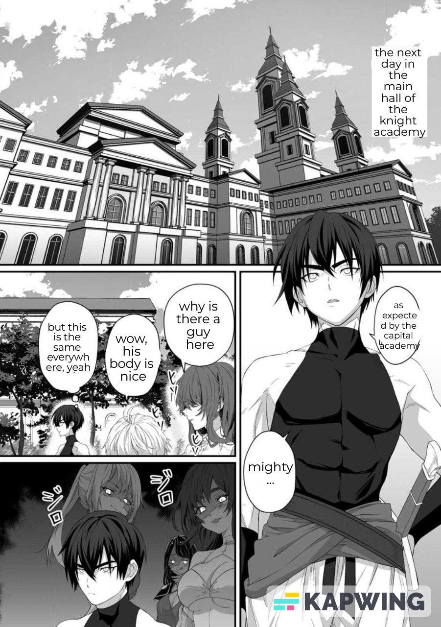 Teisou Gyakuten Sekai De Yuiitsu No Otoko Kishi No Ore, Onna Kishi Gakuen Ni Nyuugaku Shitara Nazeka Eiyou Atsukai Sareta ~Zetsurin Skill De Harem Musou~ Chapter 2 page 17 - 