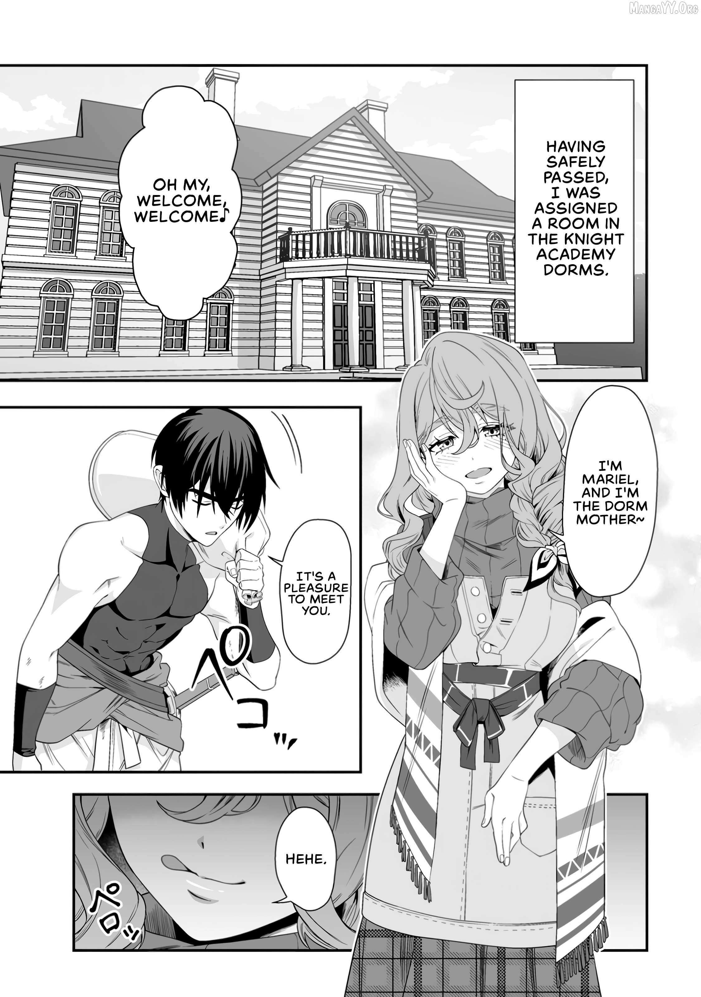 Teisou Gyakuten Sekai De Yuiitsu No Otoko Kishi No Ore, Onna Kishi Gakuen Ni Nyuugaku Shitara Nazeka Eiyou Atsukai Sareta ~Zetsurin Skill De Harem Musou~ Chapter 3 page 12 - 