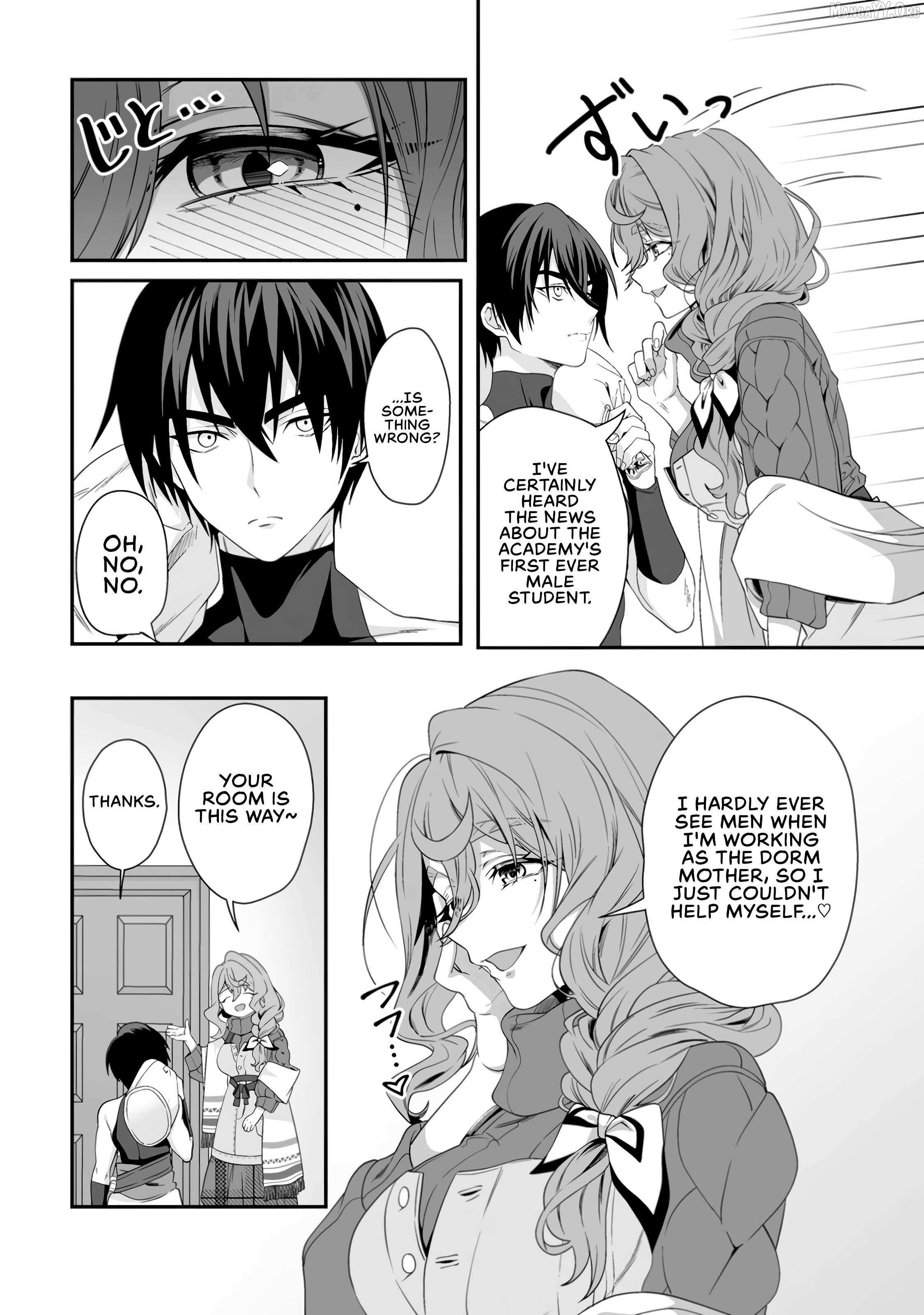 Teisou Gyakuten Sekai De Yuiitsu No Otoko Kishi No Ore, Onna Kishi Gakuen Ni Nyuugaku Shitara Nazeka Eiyou Atsukai Sareta ~Zetsurin Skill De Harem Musou~ Chapter 3 page 13 - 