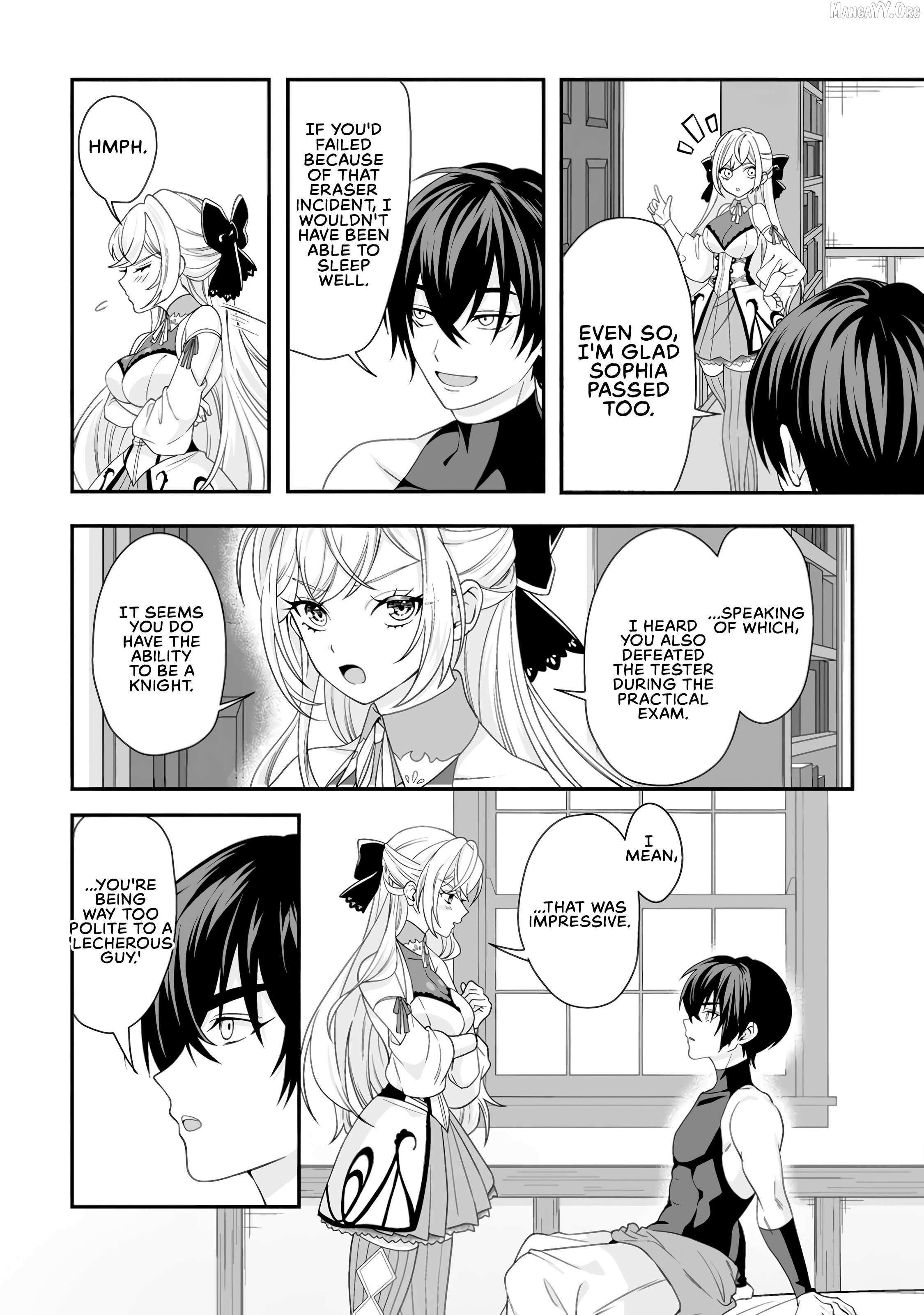 Teisou Gyakuten Sekai De Yuiitsu No Otoko Kishi No Ore, Onna Kishi Gakuen Ni Nyuugaku Shitara Nazeka Eiyou Atsukai Sareta ~Zetsurin Skill De Harem Musou~ Chapter 3 page 17 - 