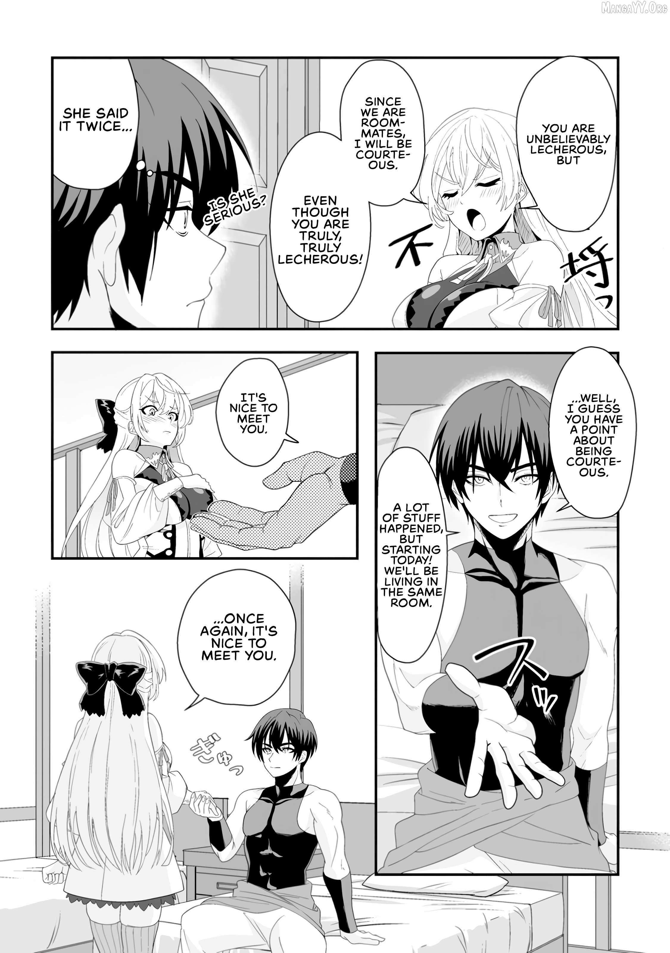 Teisou Gyakuten Sekai De Yuiitsu No Otoko Kishi No Ore, Onna Kishi Gakuen Ni Nyuugaku Shitara Nazeka Eiyou Atsukai Sareta ~Zetsurin Skill De Harem Musou~ Chapter 3 page 18 - 